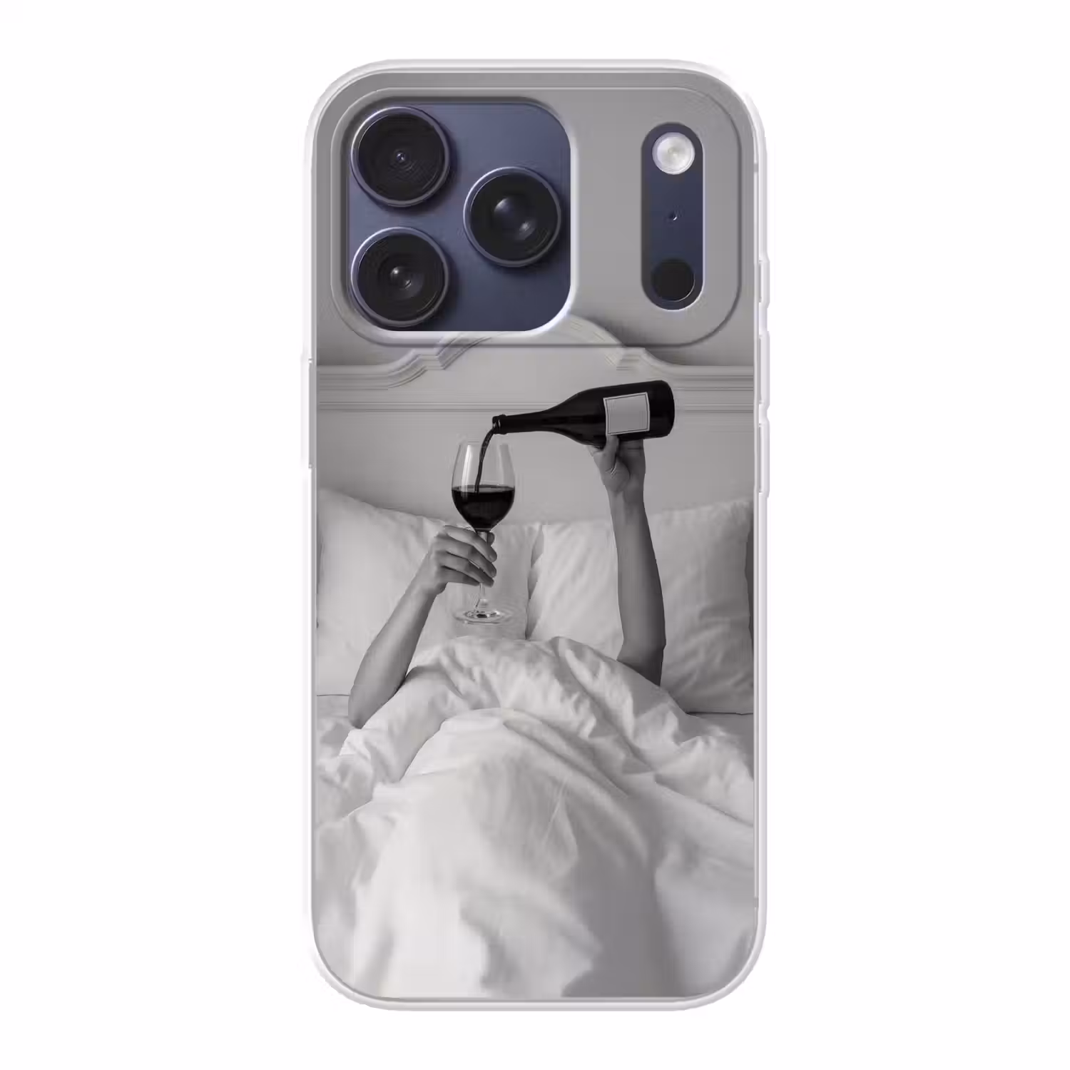 Lakens - Armen - Wijn - Glas Telefoonhoesje iPhone 17 Pro klein -3d