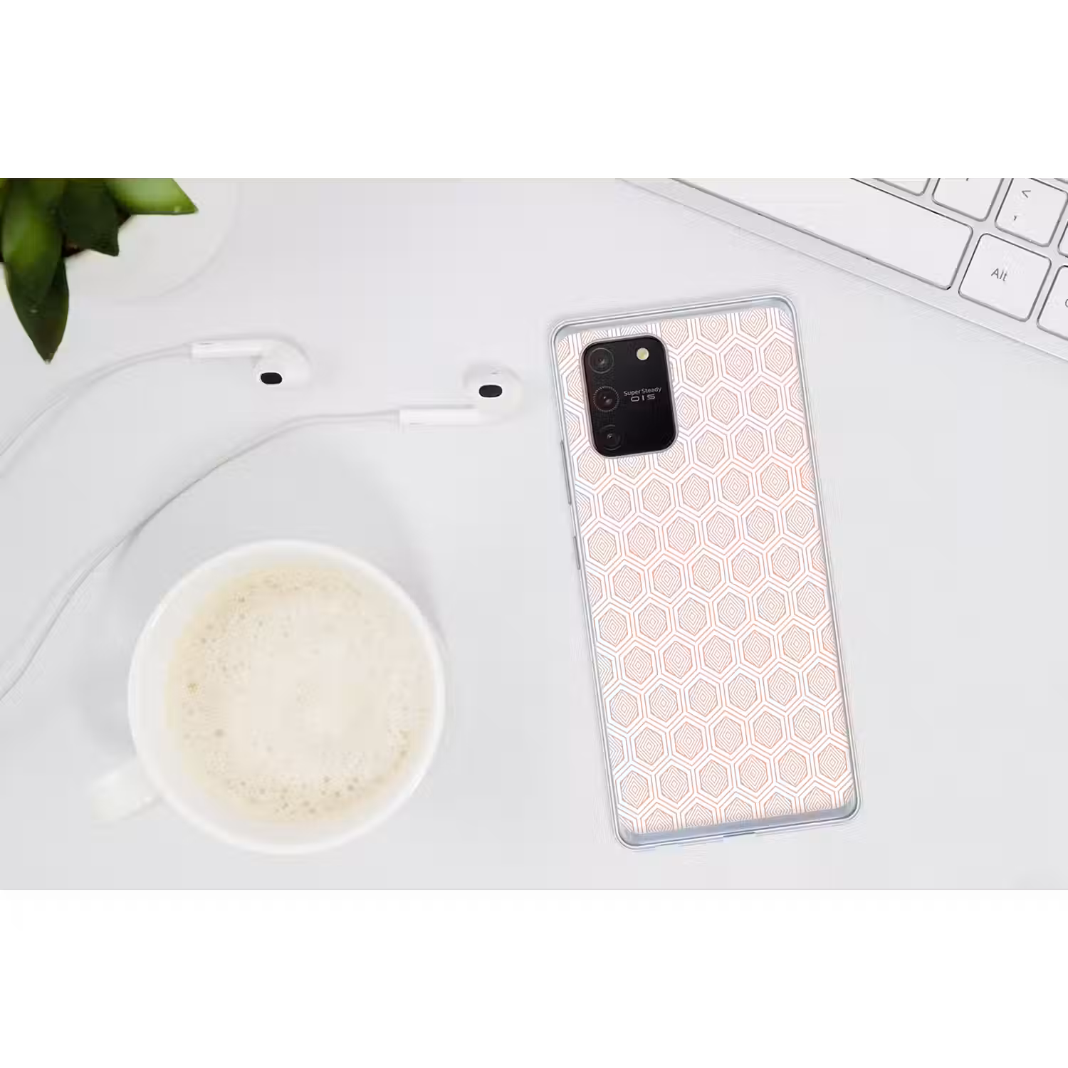 Lijnen - Patroon - Symmetrisch Telefoonhoesje Samsung Galaxy S10 Lite klein 364 -oordopS10Lite