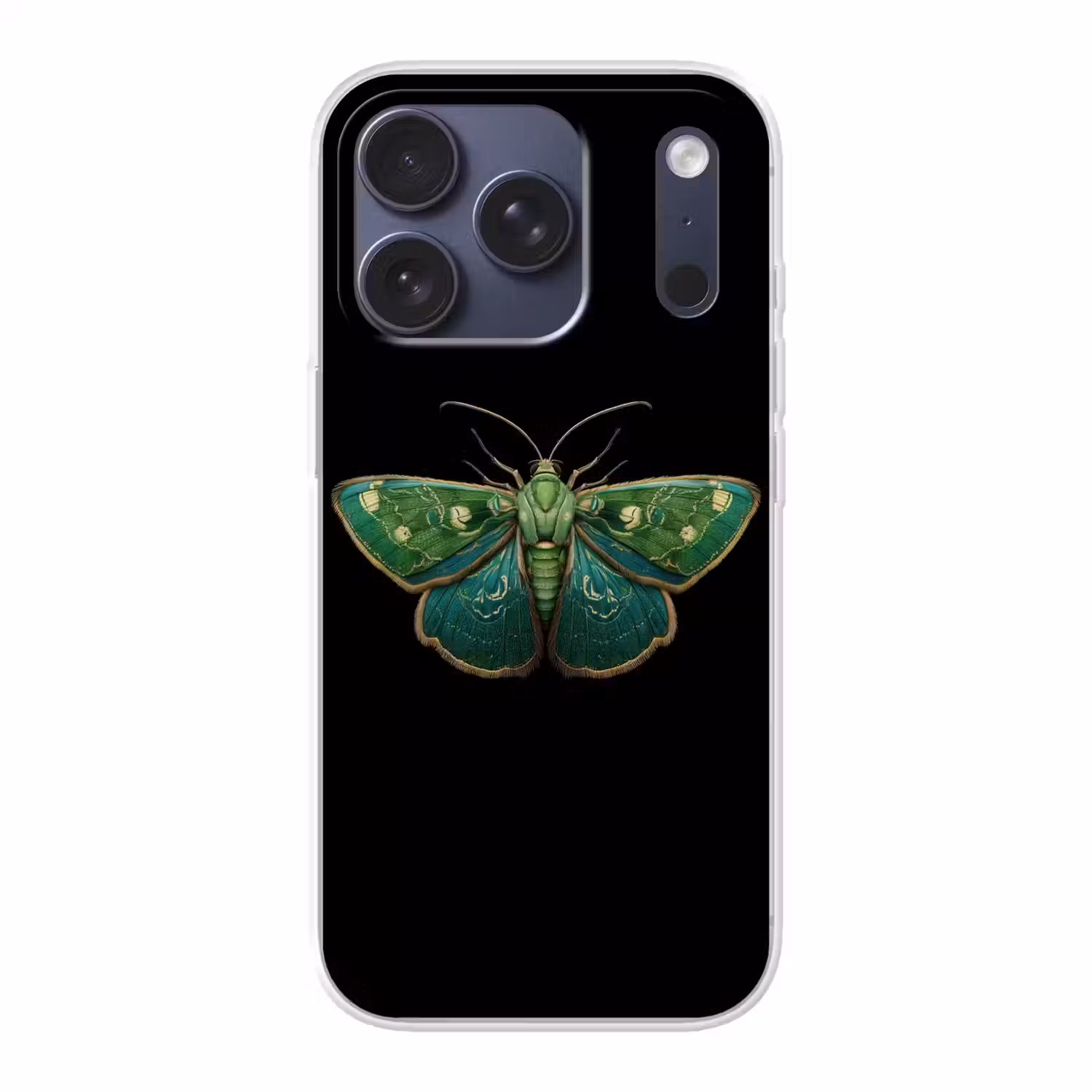 Mot - Levendig - Groen Telefoonhoesje iPhone 17 Pro klein -3d