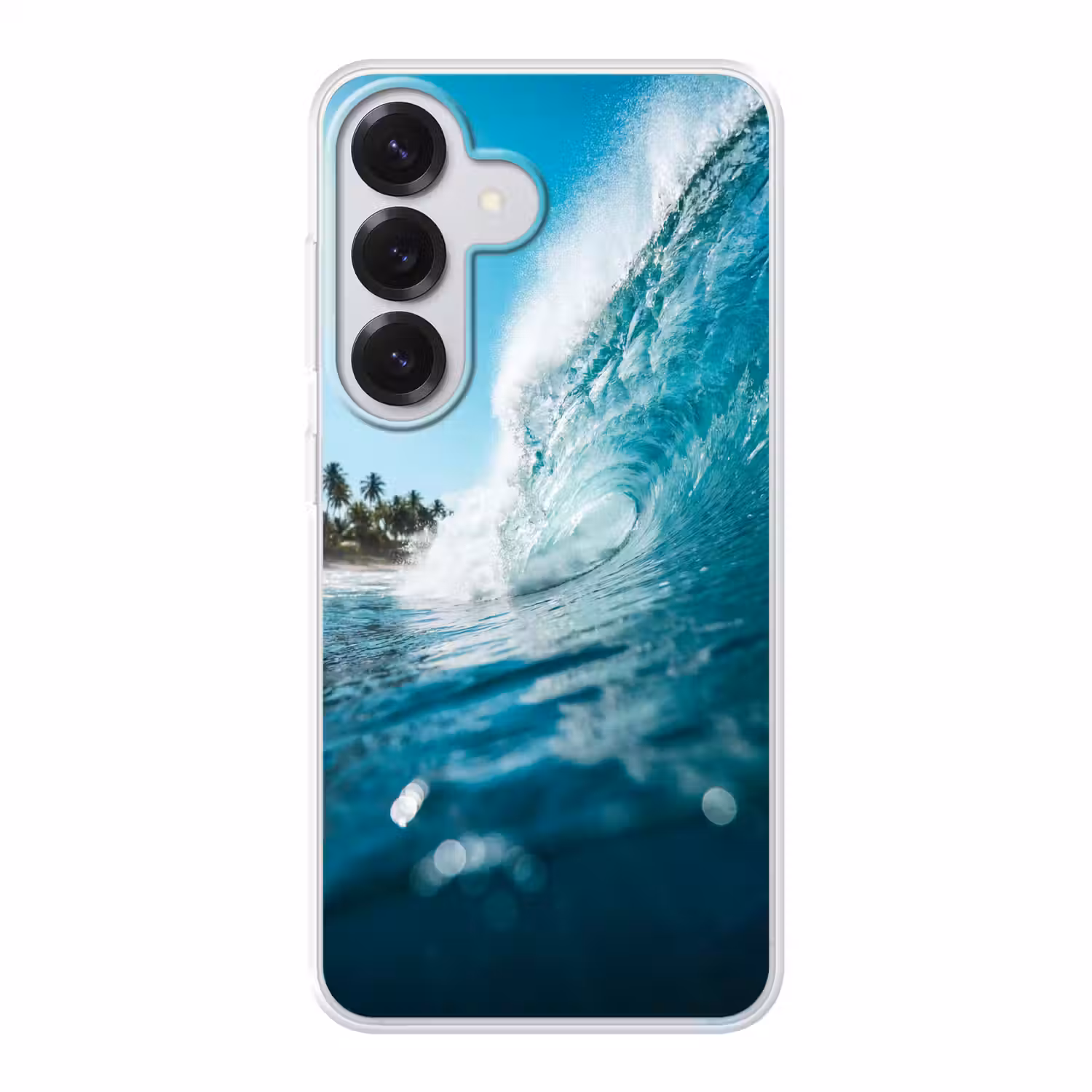 Oceaan - Golf - Strand - Natuur - Blauw Telefoonhoesje Samsung Galaxy S26 klein -3d