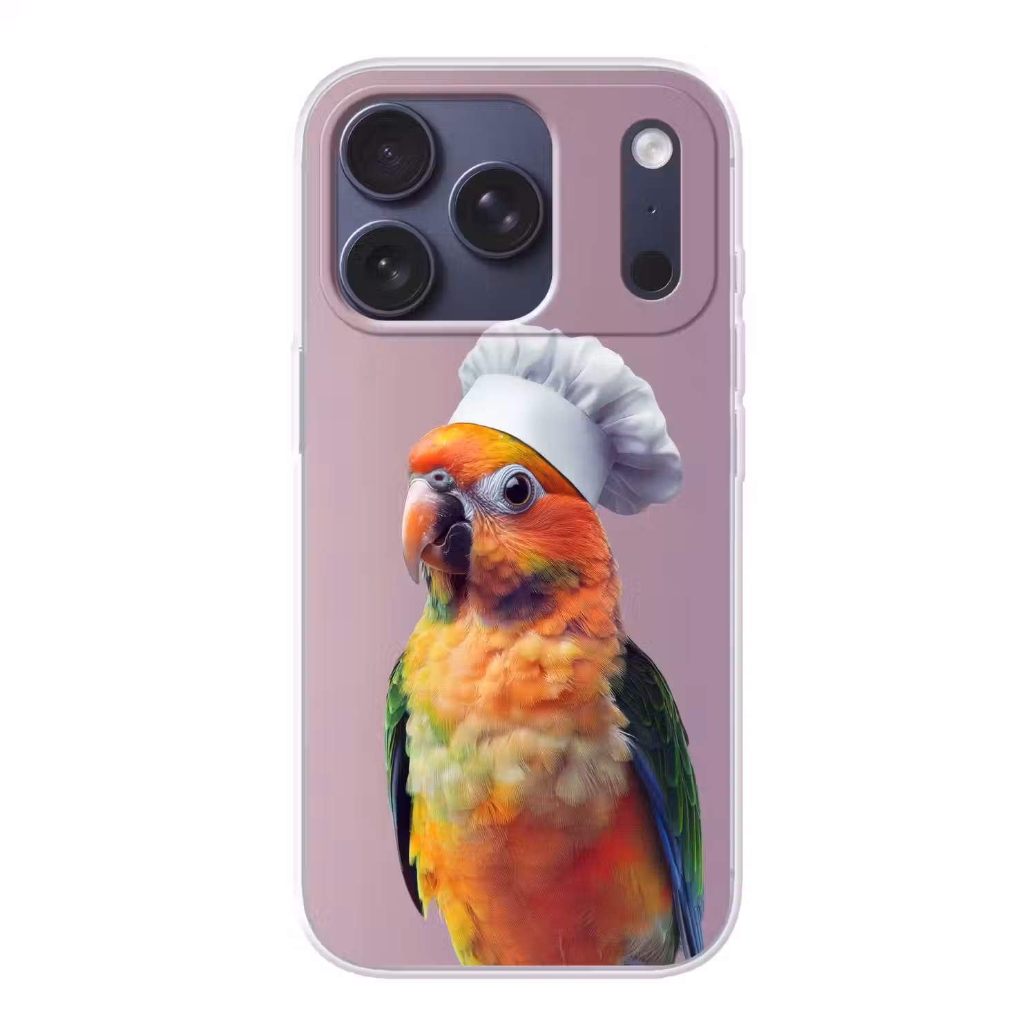 Papegaai - Koksmuts - Nieuwsgierig - Vogel Telefoonhoesje iPhone 17 Pro klein -3d