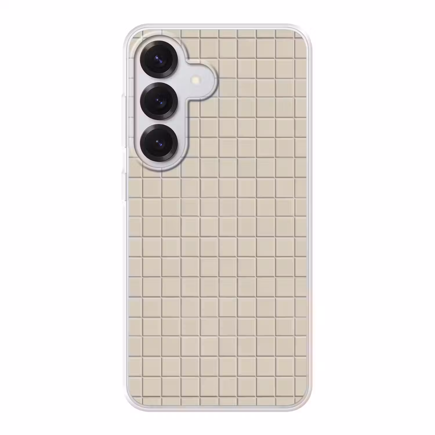 Patroon - Tegels - Taupe Telefoonhoesje Samsung Galaxy S26 klein 975 -3d