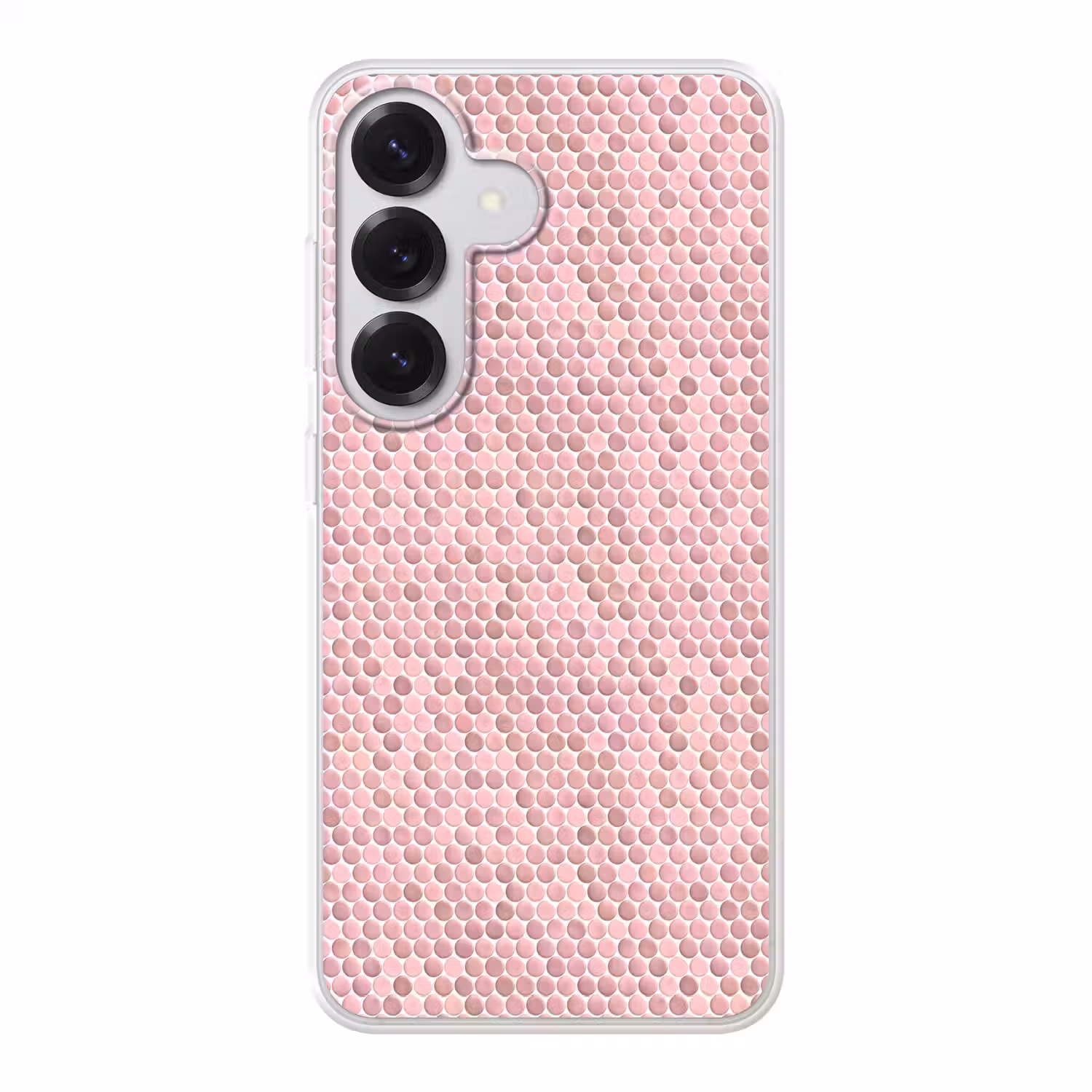 Penny - Mozaïek - Lichtroze Telefoonhoesje Samsung Galaxy S26 klein 975 -3d