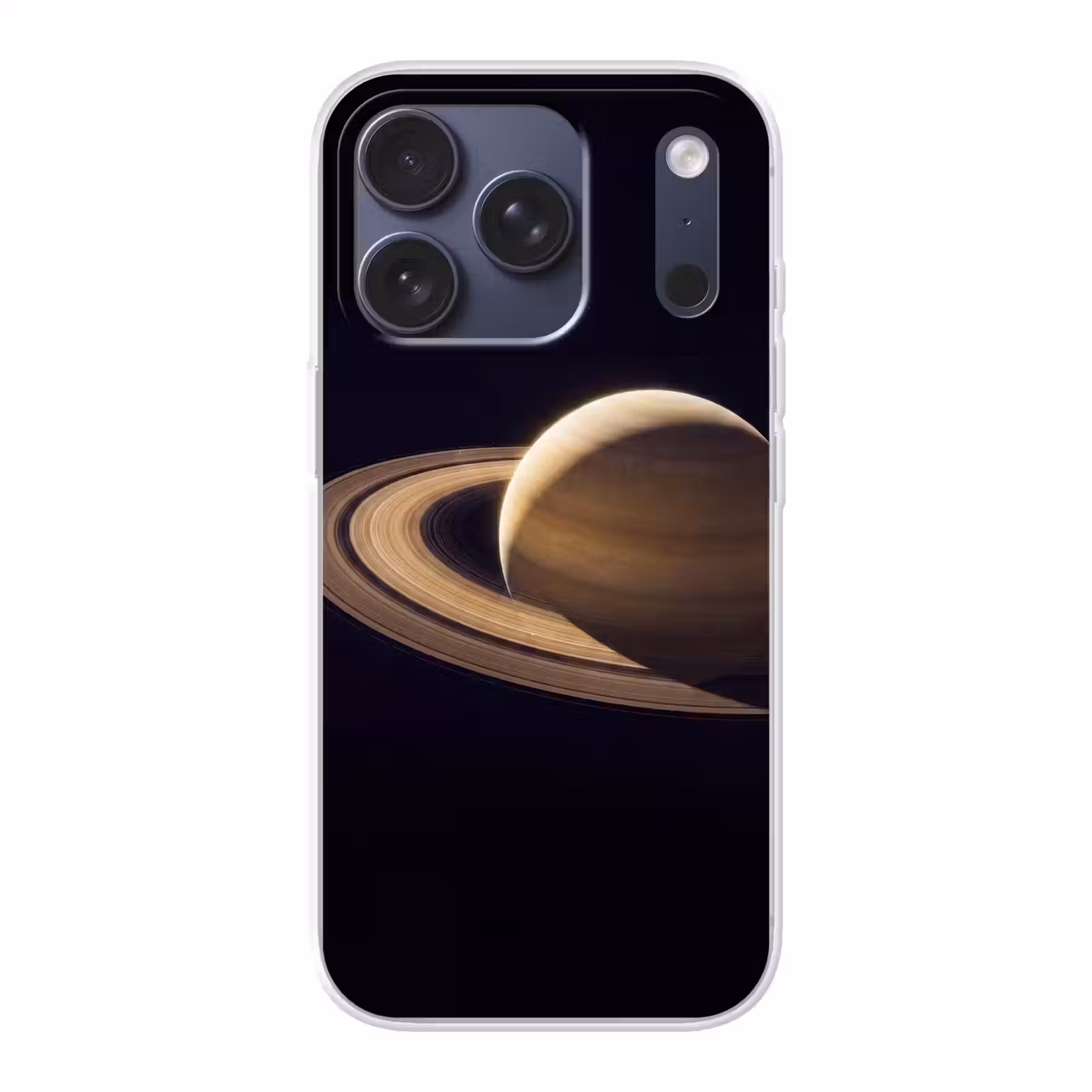 Telefoonhoesje - Planeet - Ringen - Ruimte - Planeet - Ringen - Ruimte Telefoonhoesje iPhone 17 Pro klein