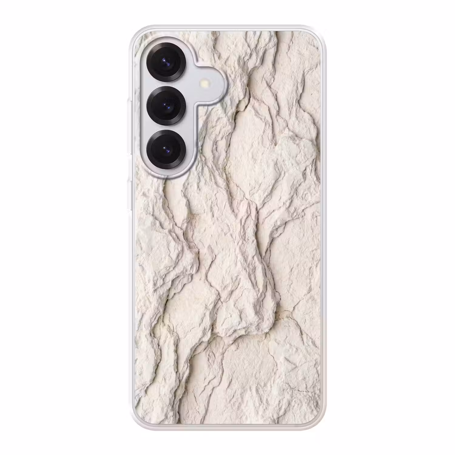 Rots - Structuur - Natuur - Beige - Abstract Telefoonhoesje Samsung Galaxy S26 klein -3d