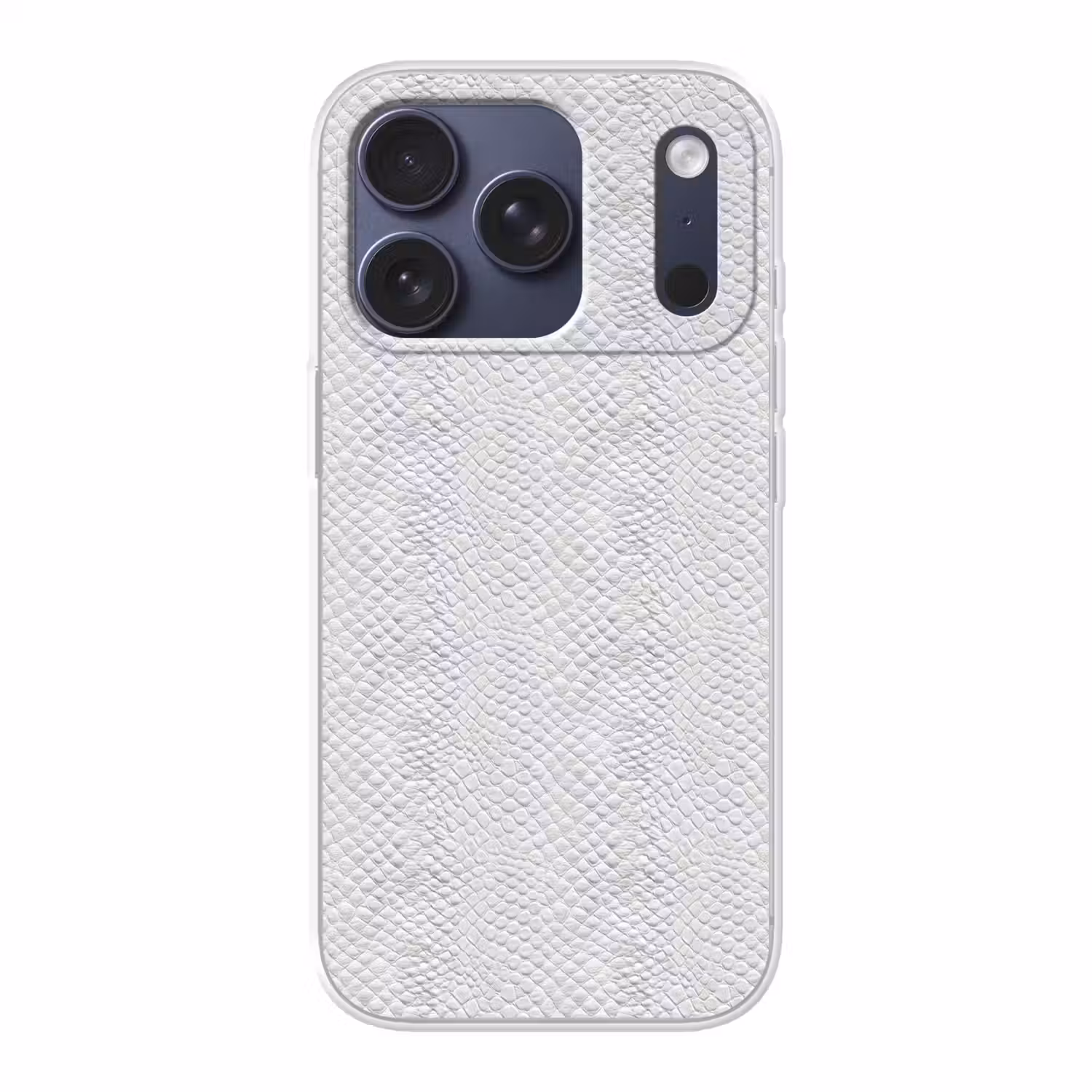Slang - Patroon - Wit Telefoonhoesje iPhone 17 Pro klein 878 -3d
