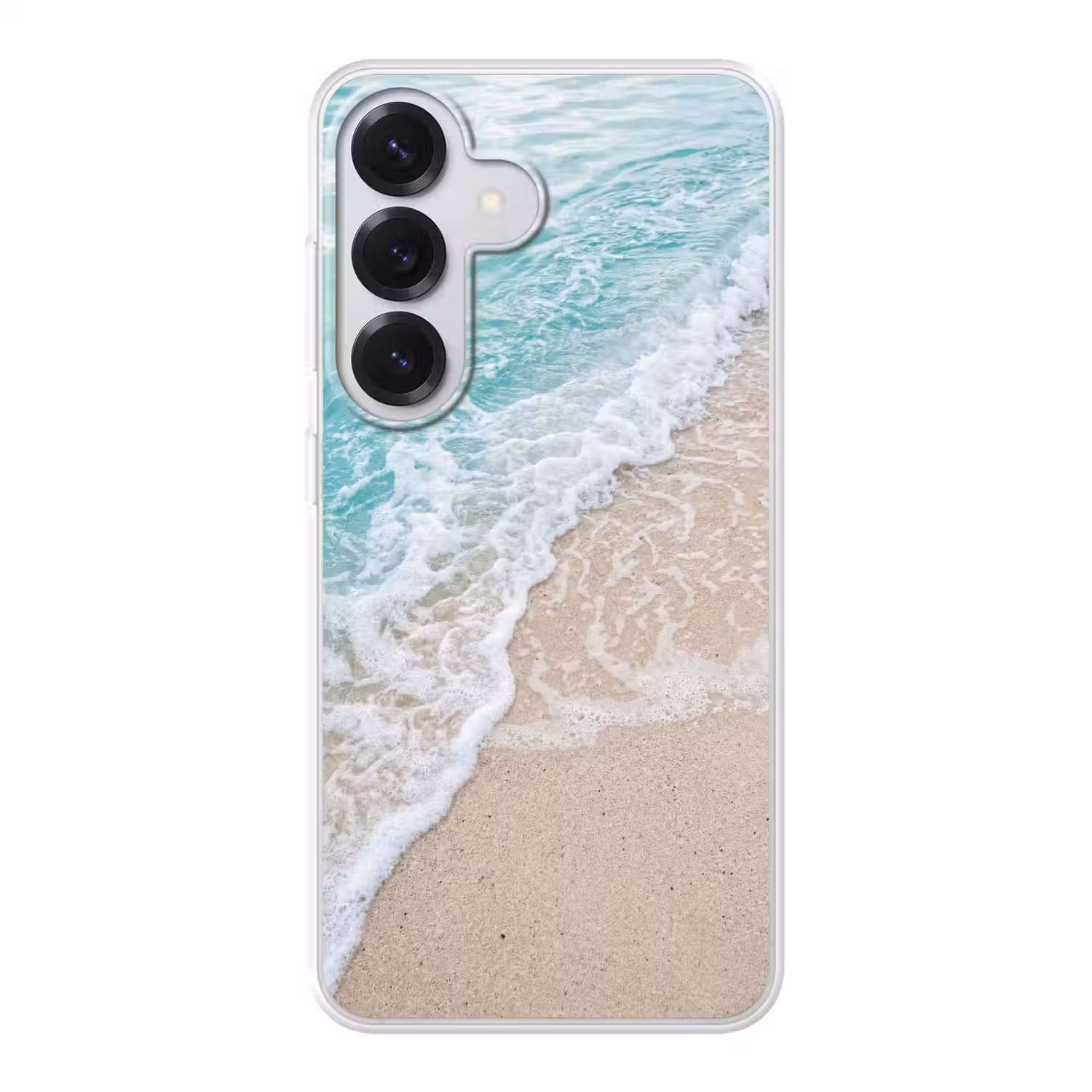 Strand - Zee - Golf - Natuur - Blauw Telefoonhoesje Samsung Galaxy S26 klein -3d