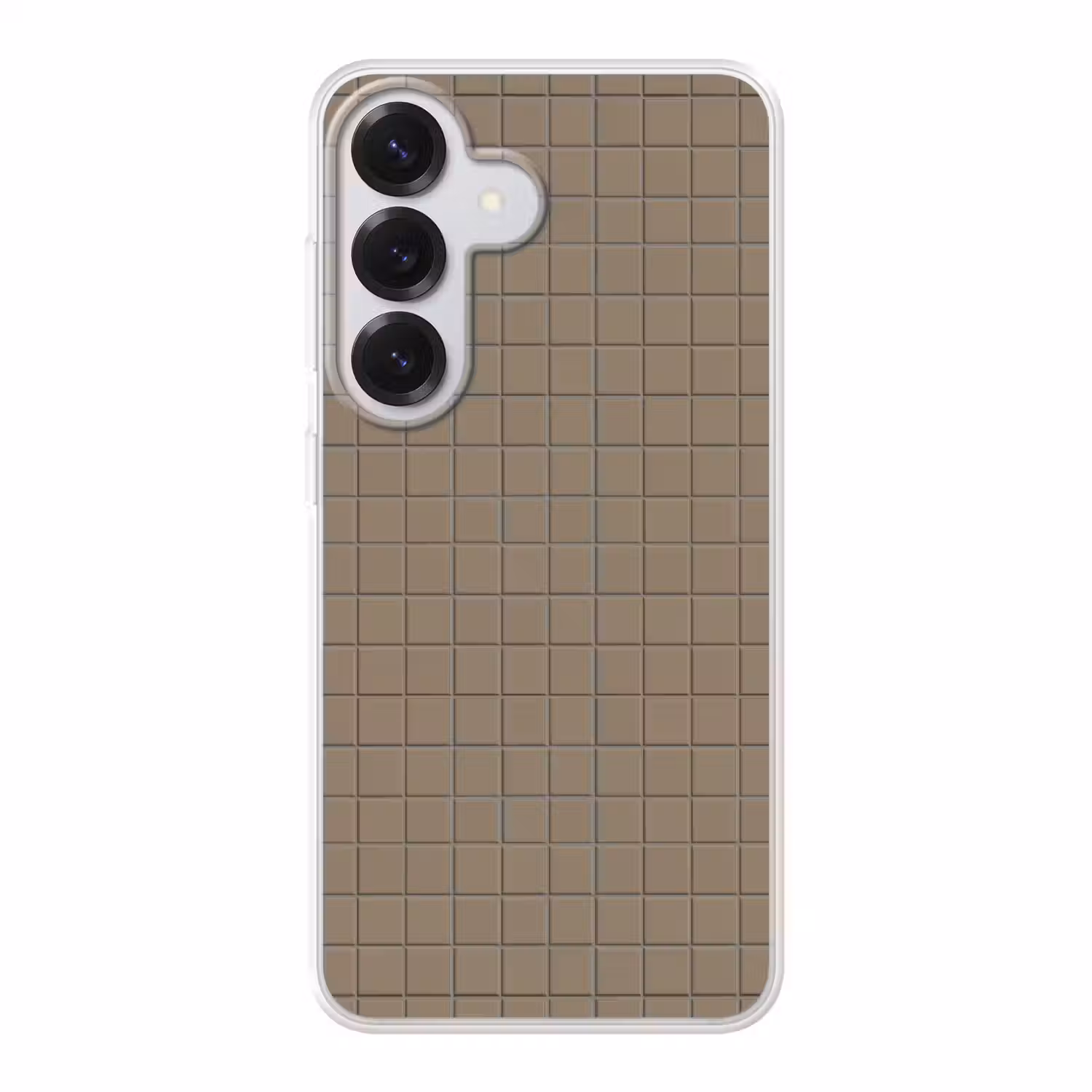 Tegel - Patroon - Taupe Telefoonhoesje Samsung Galaxy S26 klein 975 -3d