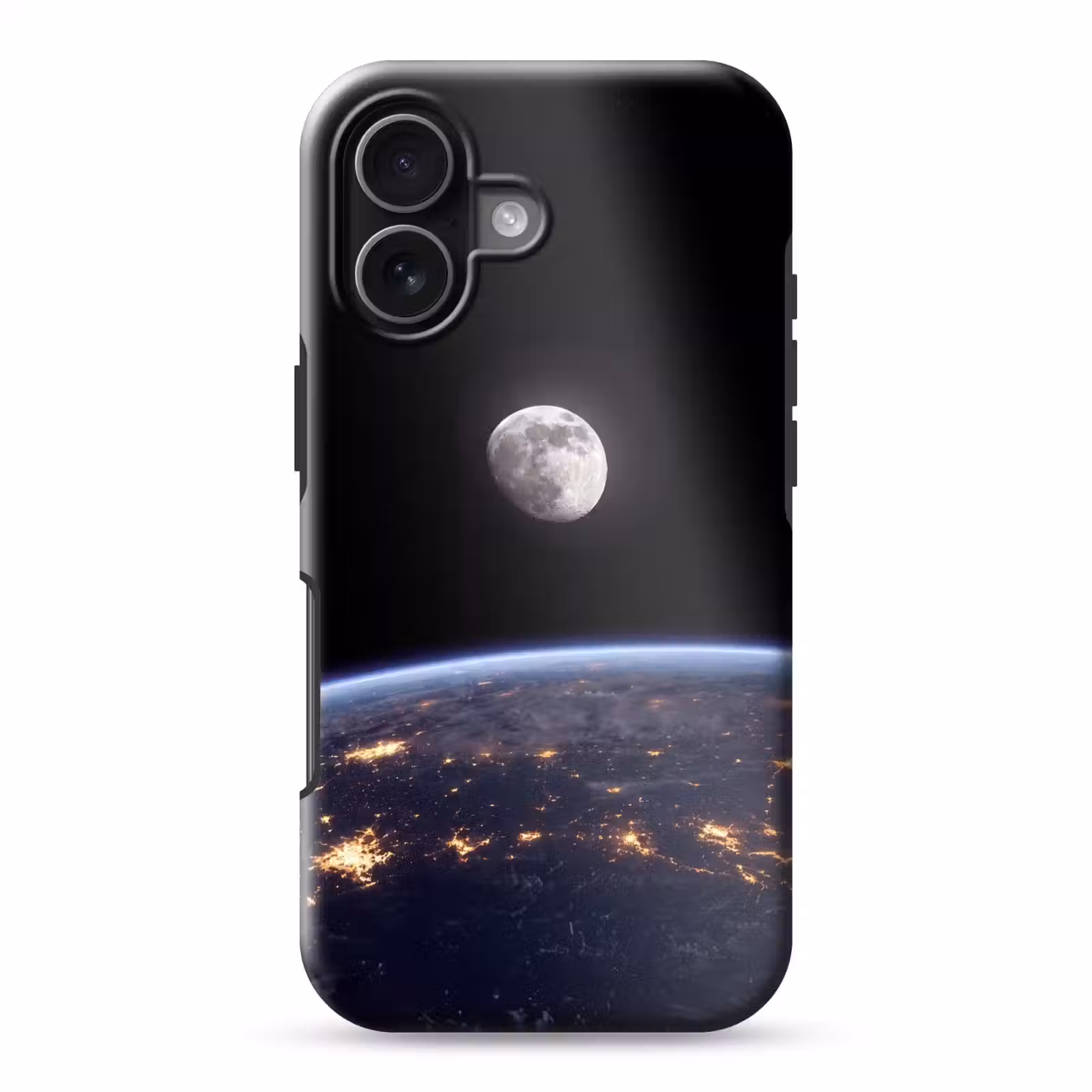 Telefoonhoesje Toughcase - Aarde - Nacht - Ruimte - Aarde - Nacht - Ruimte Toughcase MagSafe Apple iPhone 17 klein