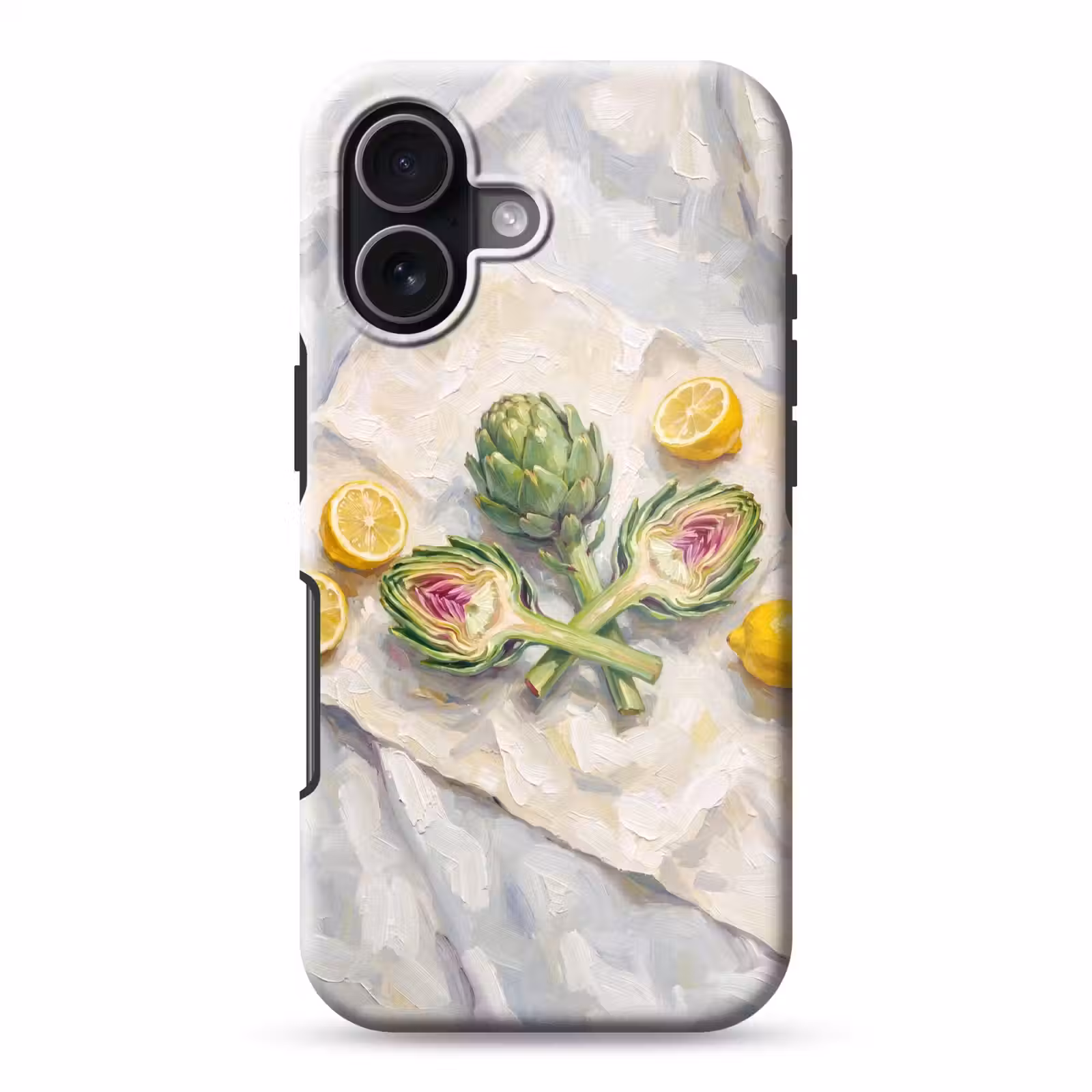 Telefoonhoesje Toughcase - Artisjok - Citroen - Eten — 1