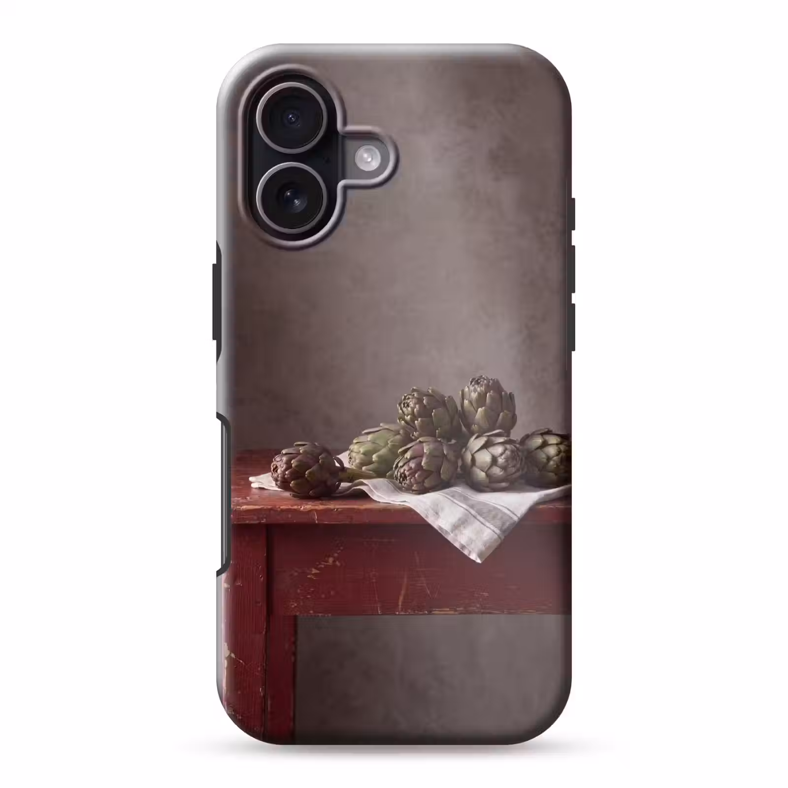 Telefoonhoesje Toughcase - Artisjok - Eten - Rustiek - Artisjok - Eten - Rustiek Toughcase MagSafe Apple iPhone 17 klein