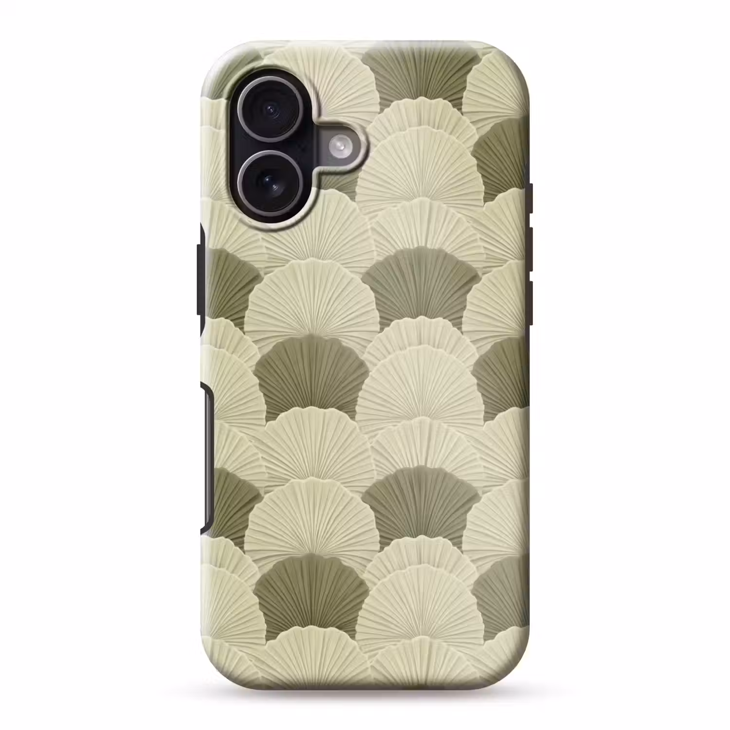 Bladeren - Structuur - Groen Toughcase MagSafe Apple iPhone 17 klein 1017 -3d