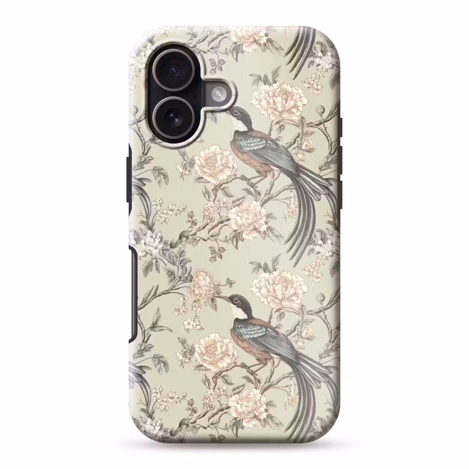 Bloem - Vogel - Kleurrijk Toughcase MagSafe Apple iPhone 17 klein 1017 -3d