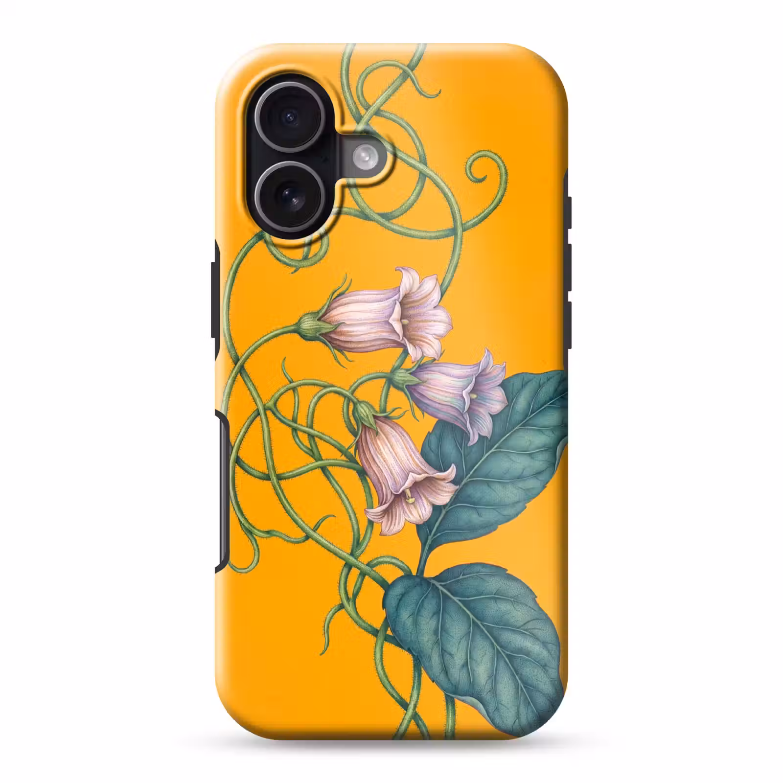 Telefoonhoesje Toughcase - Bloemen - Botanisch - Geel - Bloemen - Botanisch - Geel Toughcase MagSafe Apple iPhone 17 klein