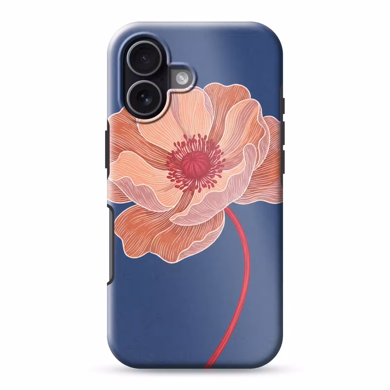 Telefoonhoesje Toughcase - Bloemen - Modern - Abstract - Bloemen - Modern - Abstract Toughcase MagSafe Apple iPhone 17 klein