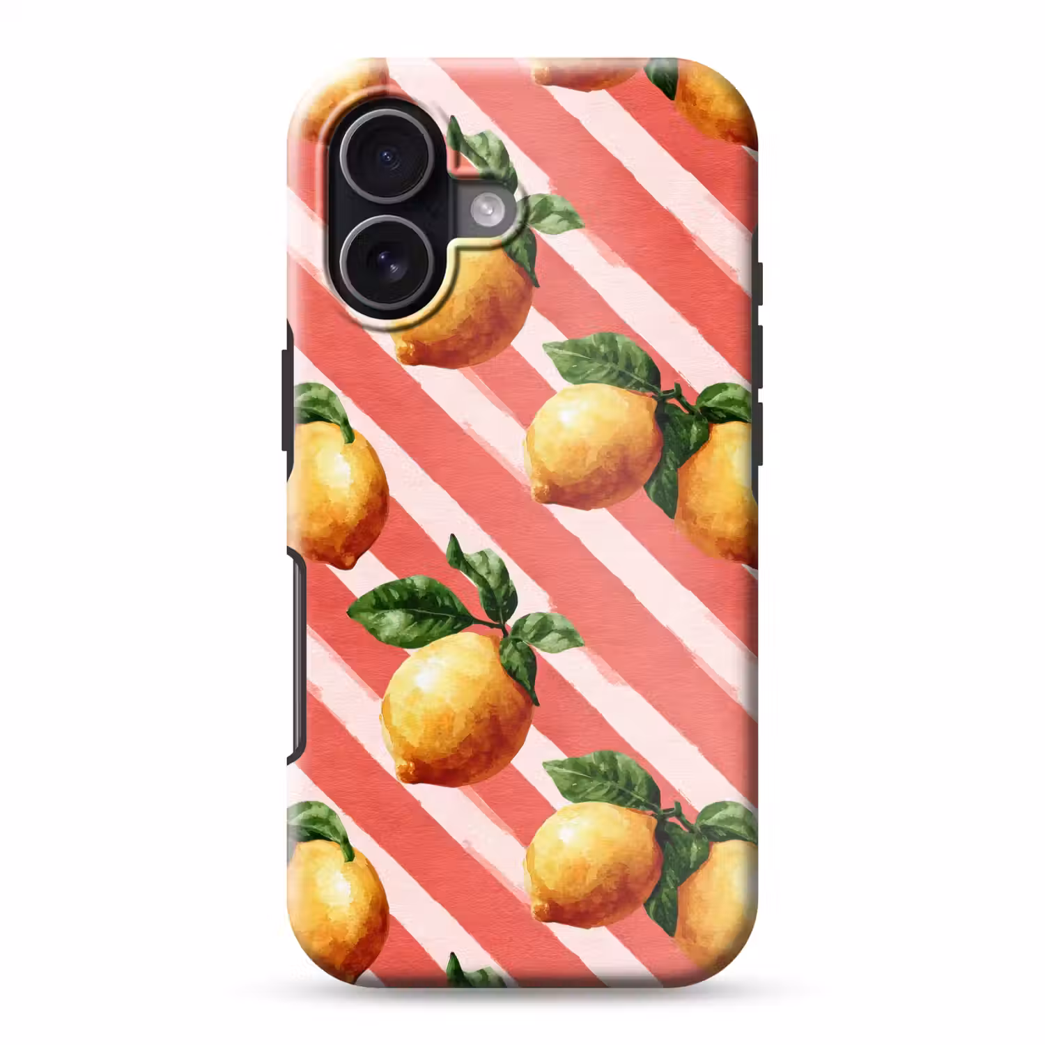 Citroen - Geïllustreerd - Oranje Toughcase MagSafe Apple iPhone 17 klein 1017 -3d