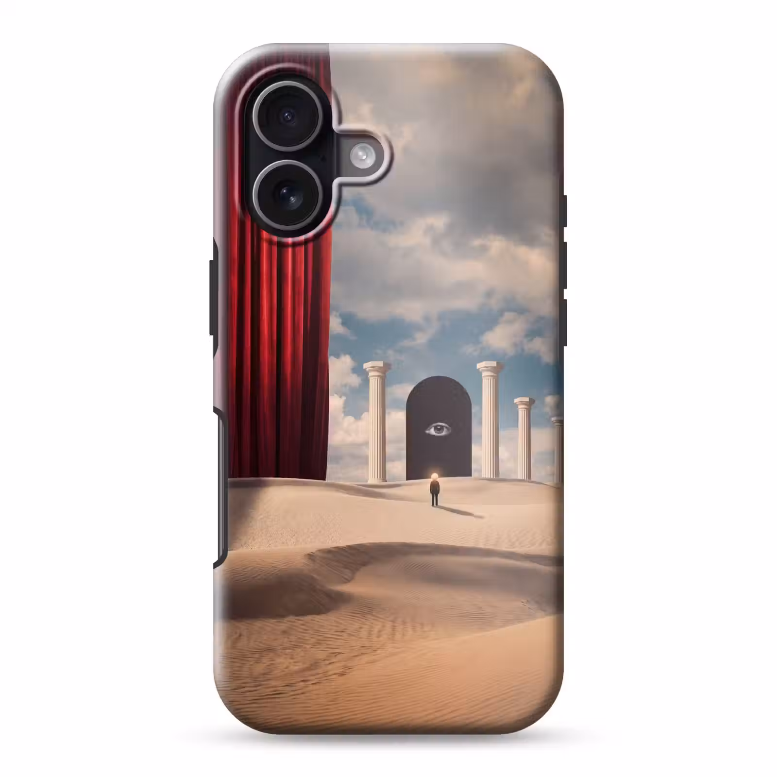 Telefoonhoesje Toughcase - Droom - Woestijn - Oog - Droom - Woestijn - Oog Toughcase MagSafe Apple iPhone 17 klein