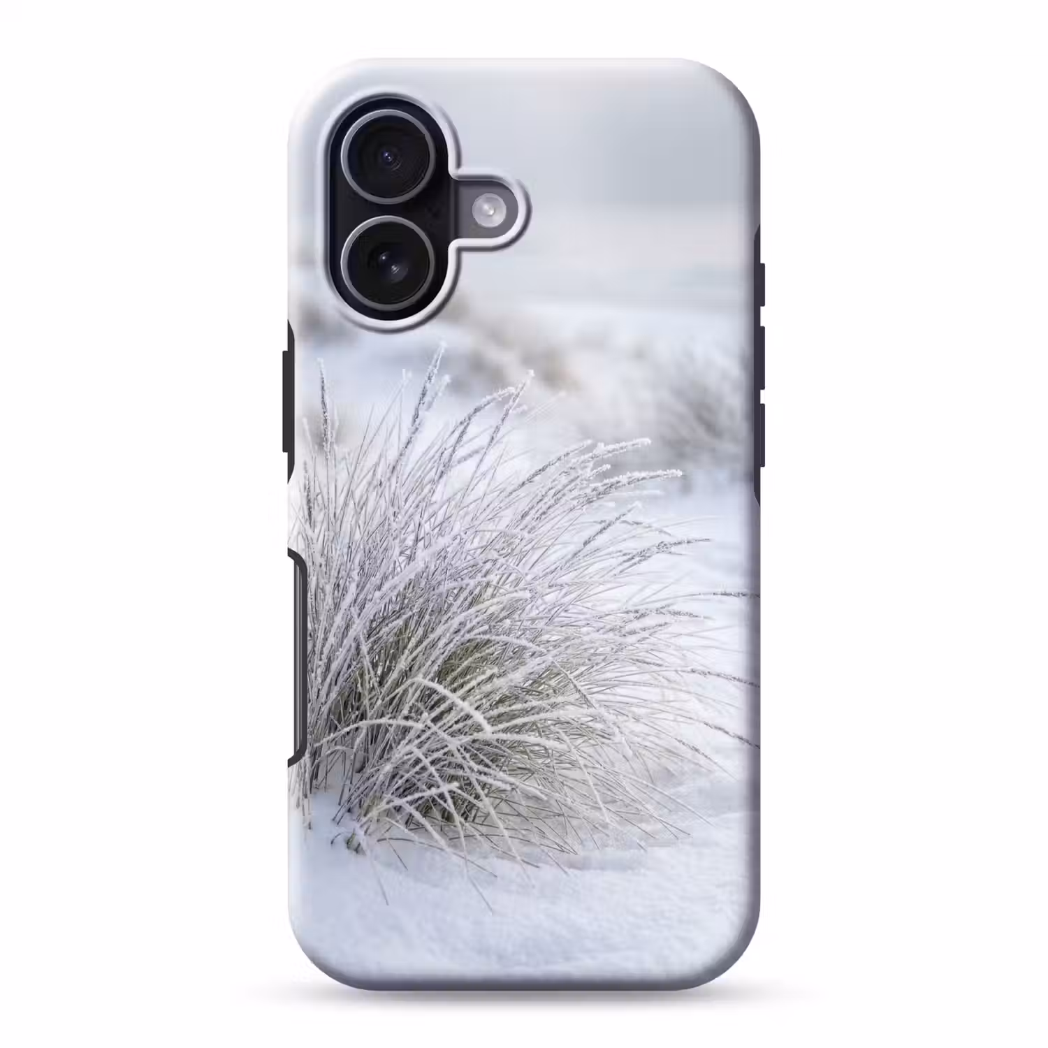 Duinen - Sneeuw - Strand - Winter - Serene Toughcase MagSafe Apple iPhone 17 klein -3d