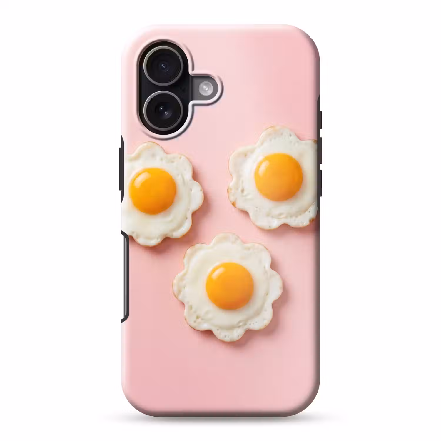 Eieren - Bloem - Roze Toughcase MagSafe Apple iPhone 17 klein -3d