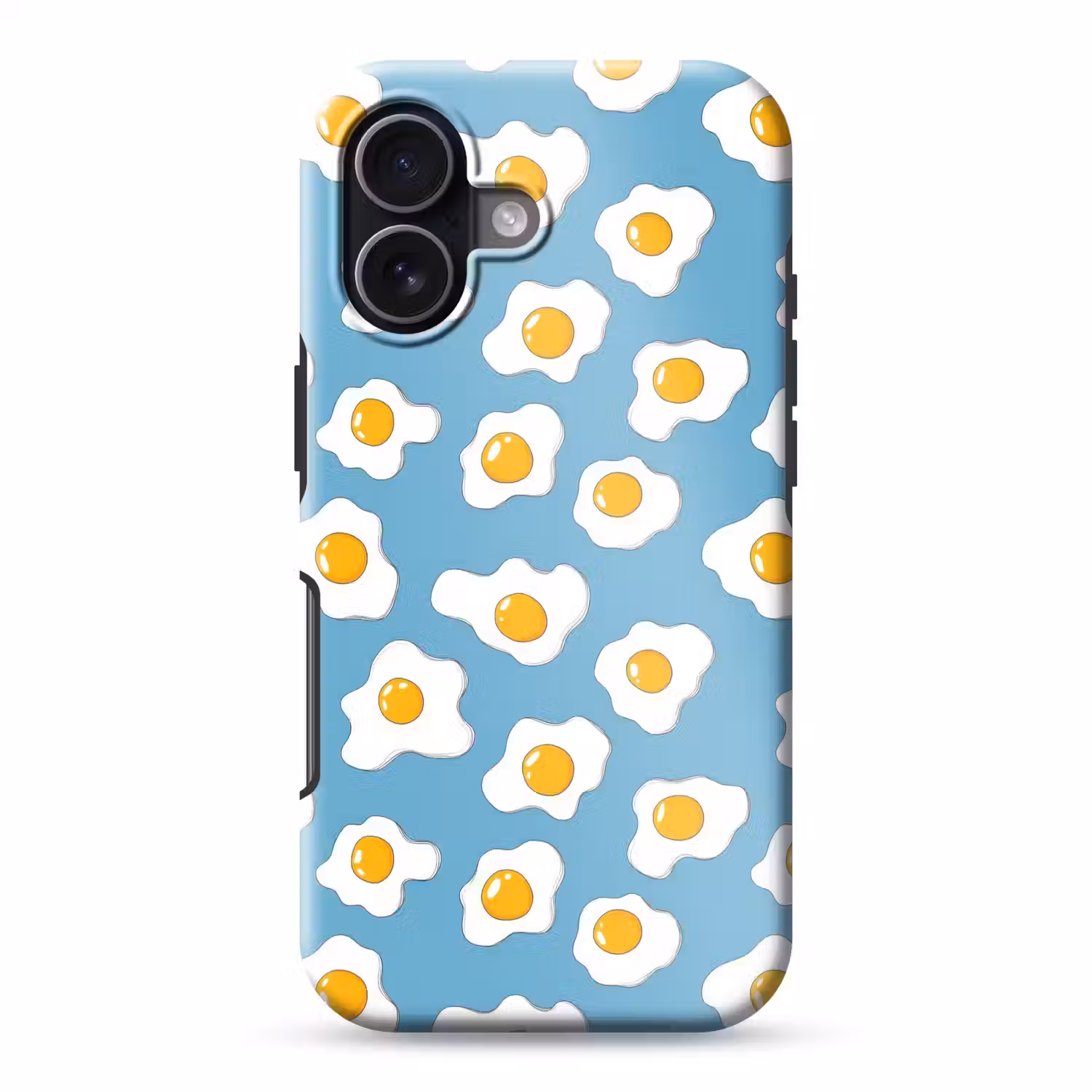 Eieren - Dooiers - Blauw Toughcase MagSafe Apple iPhone 17 klein 1017 -3d