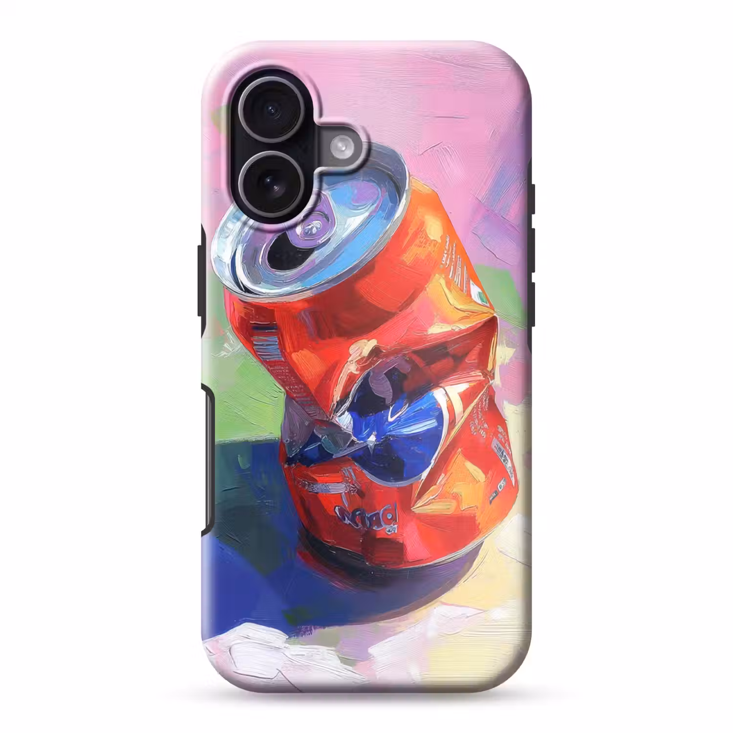 Frisdrank - Blik - Paars Toughcase MagSafe Apple iPhone 17 klein -3d
