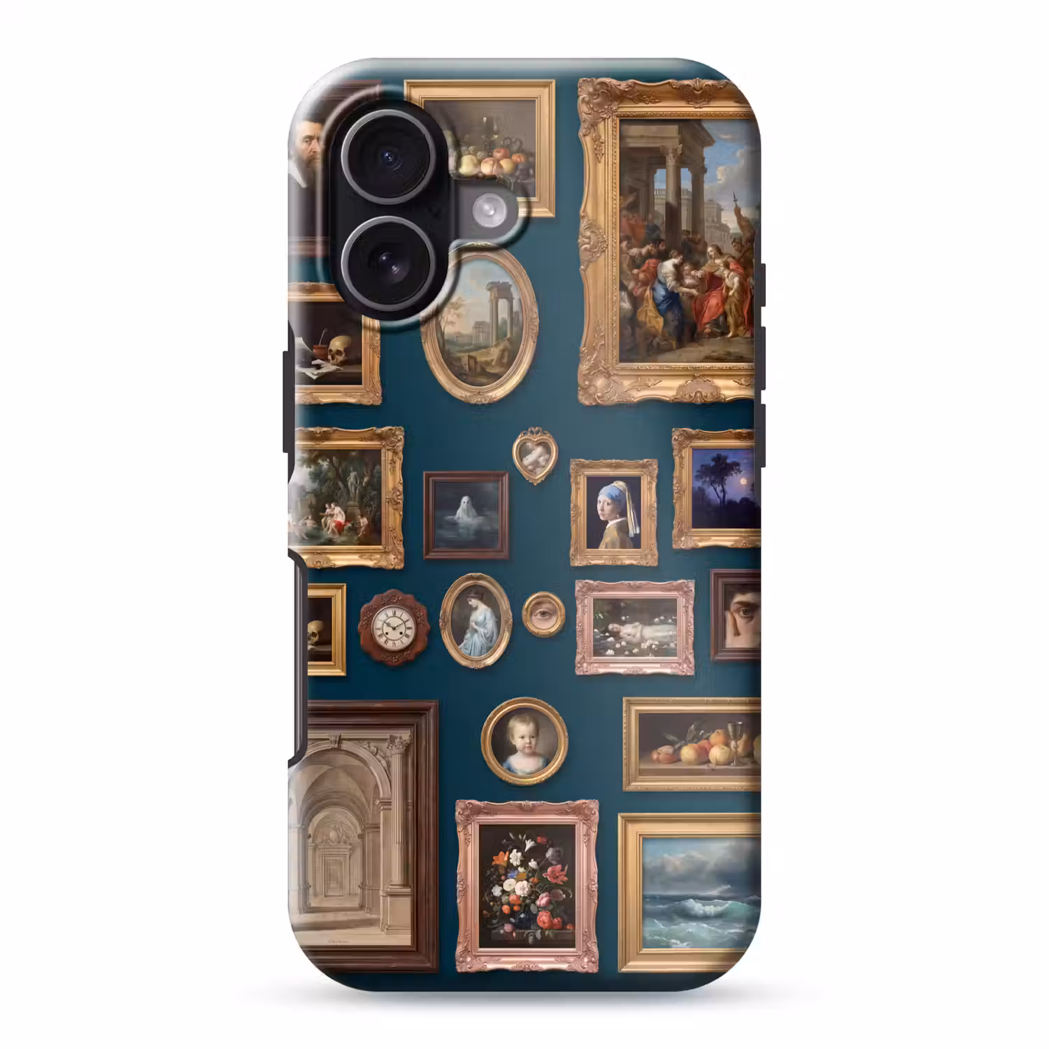 Kunst - Schilderijen - Decoratie - Klassiek - Groen Toughcase MagSafe Apple iPhone 17 klein -3d