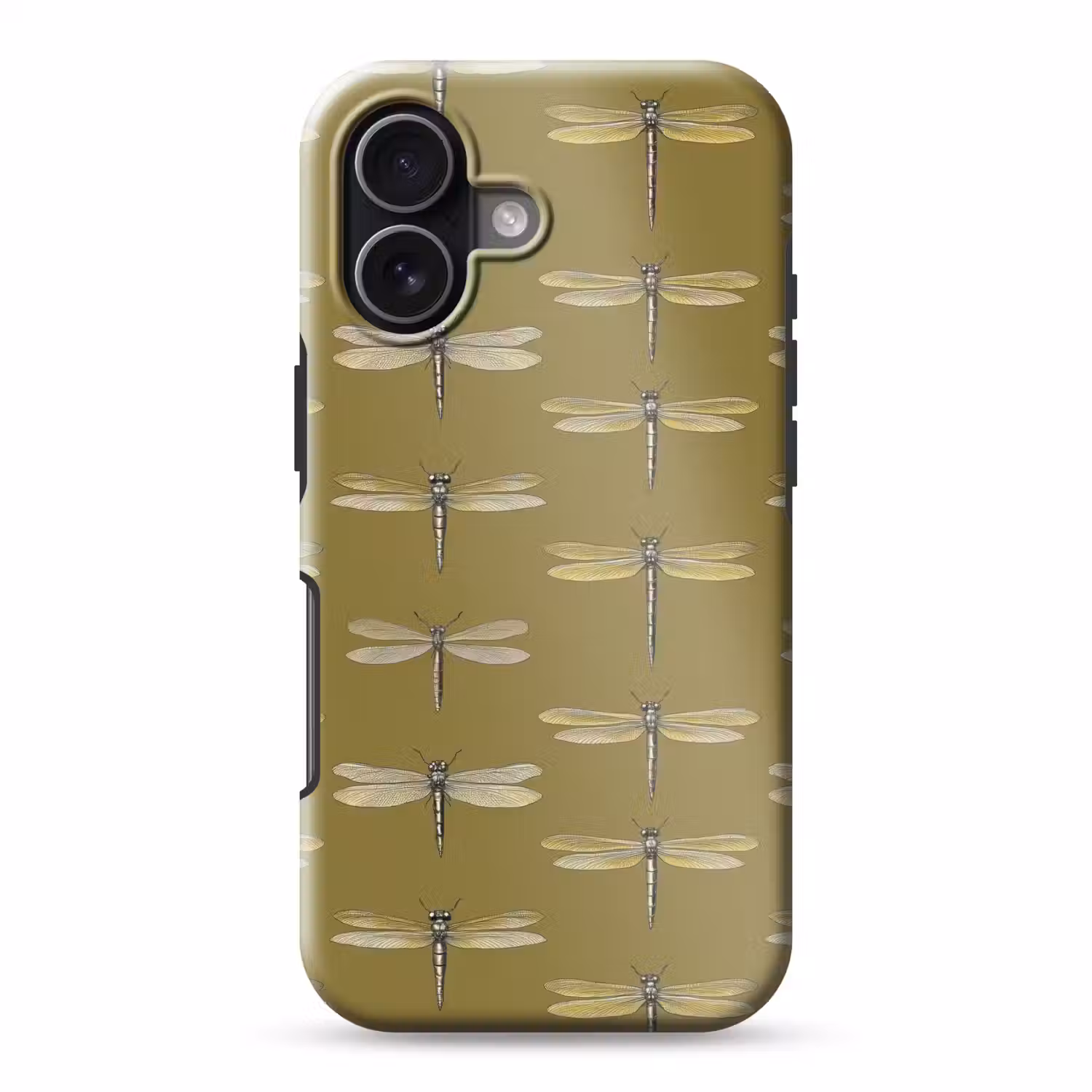 Libellen - Patroon - Groen Toughcase MagSafe Apple iPhone 17 klein 1017 -3d