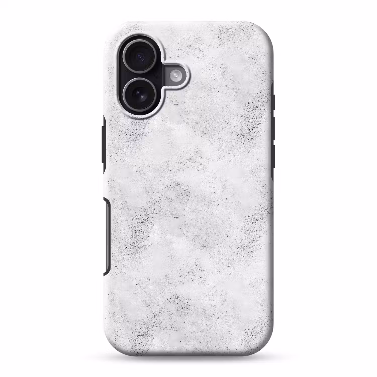 Lichtgrijs - Ruw - Subtiel Toughcase MagSafe Apple iPhone 17 klein 1017 -3d