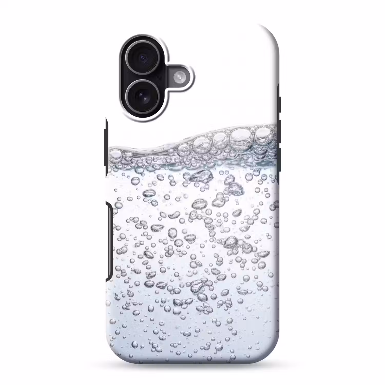 Luchtbellen - Water - Dynamisch Toughcase MagSafe Apple iPhone 17 klein -3d