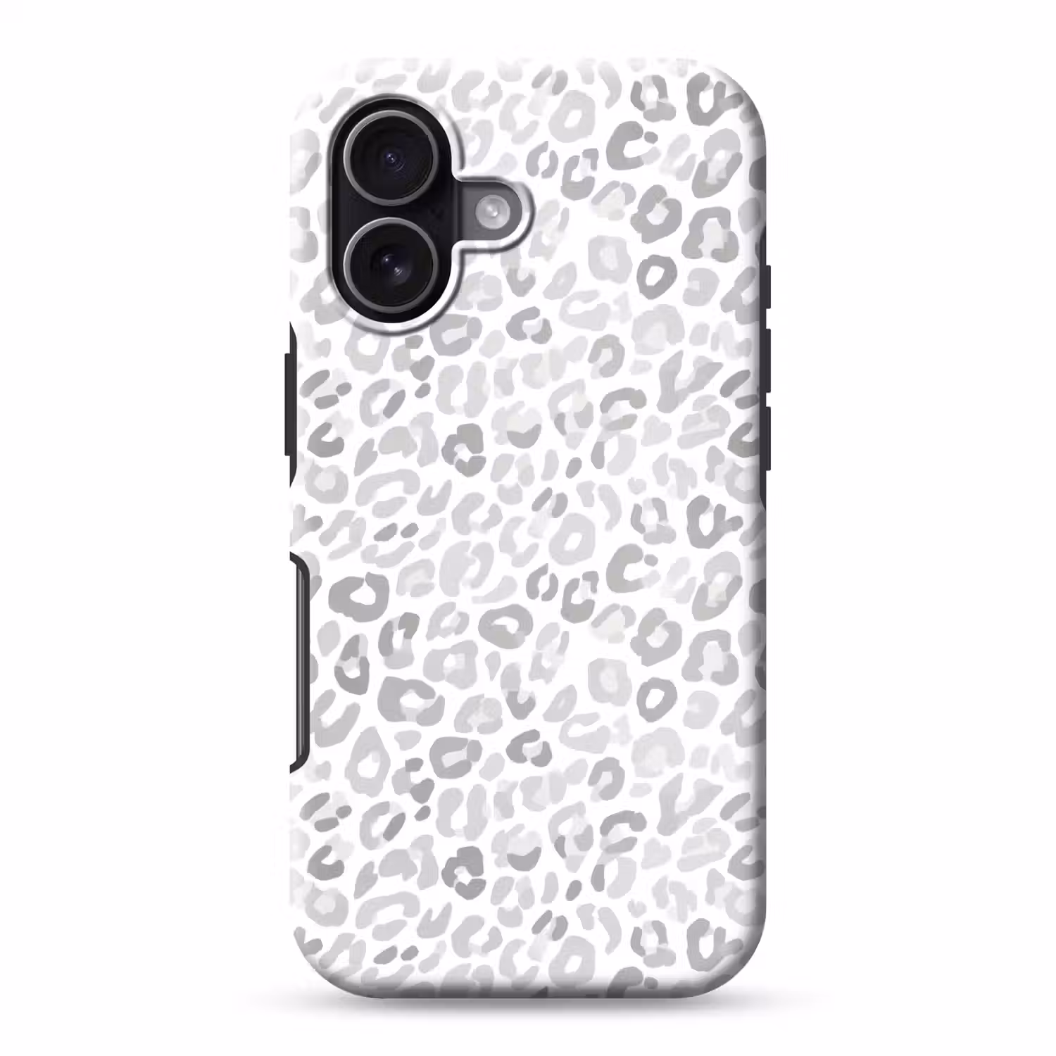 Luipaard - Motief - Grijs Toughcase MagSafe Apple iPhone 17 klein 1017 -3d