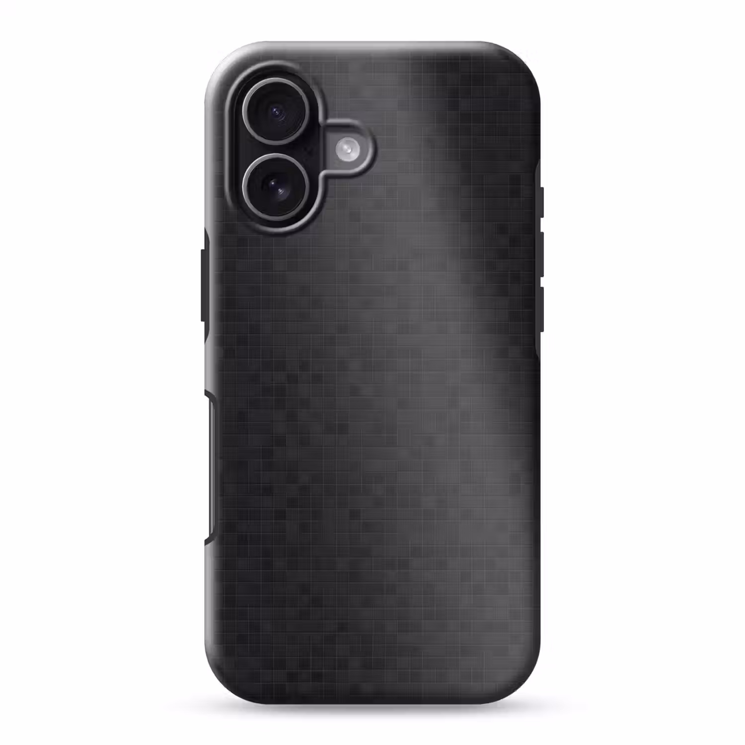 Mozaïek - Patroon - Antraciet - Zwart Toughcase MagSafe Apple iPhone 17 klein 1017 -3d