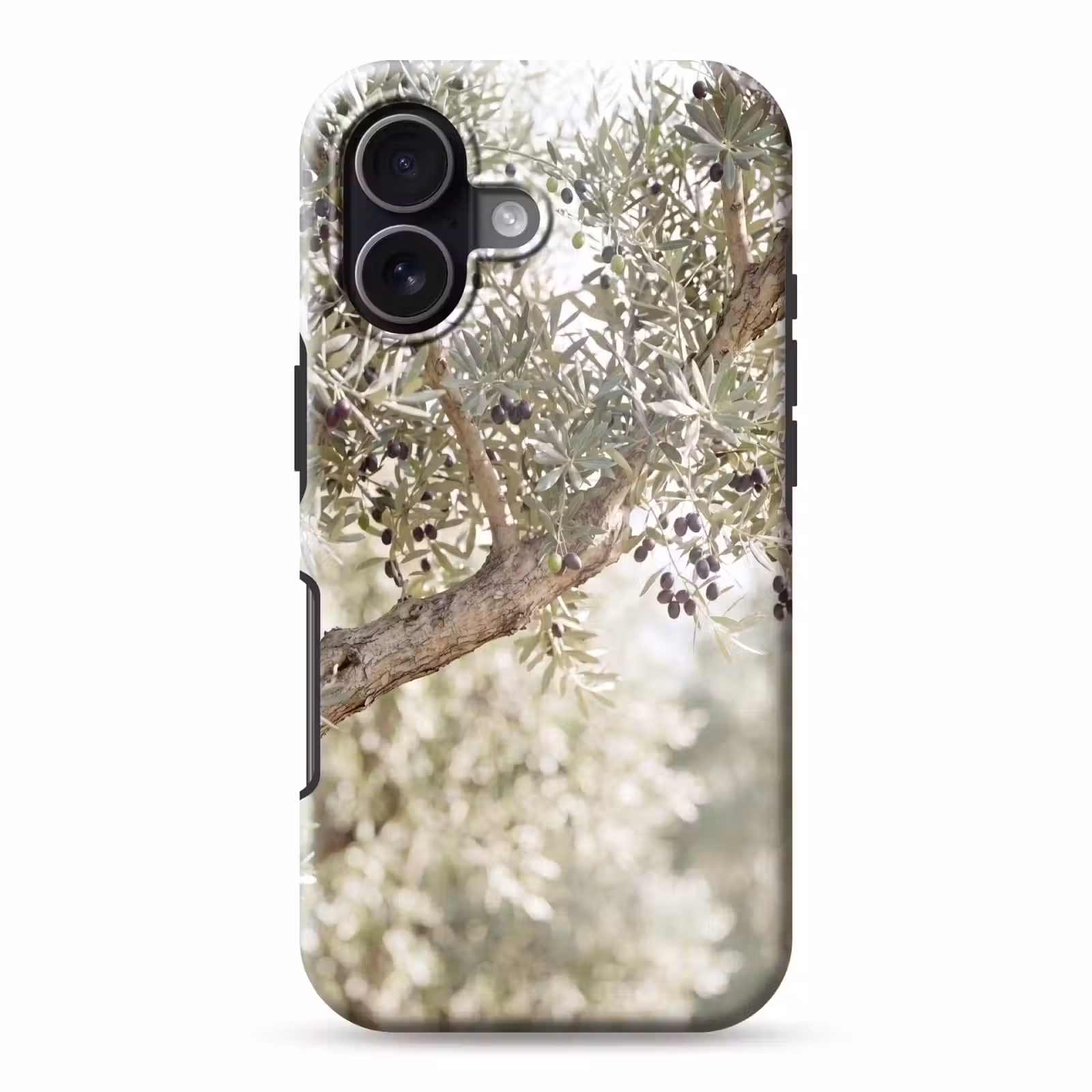 Telefoonhoesje Toughcase - Olijfboom - tak - groen - Olijfboom - tak - groen Toughcase MagSafe Apple iPhone 17 klein