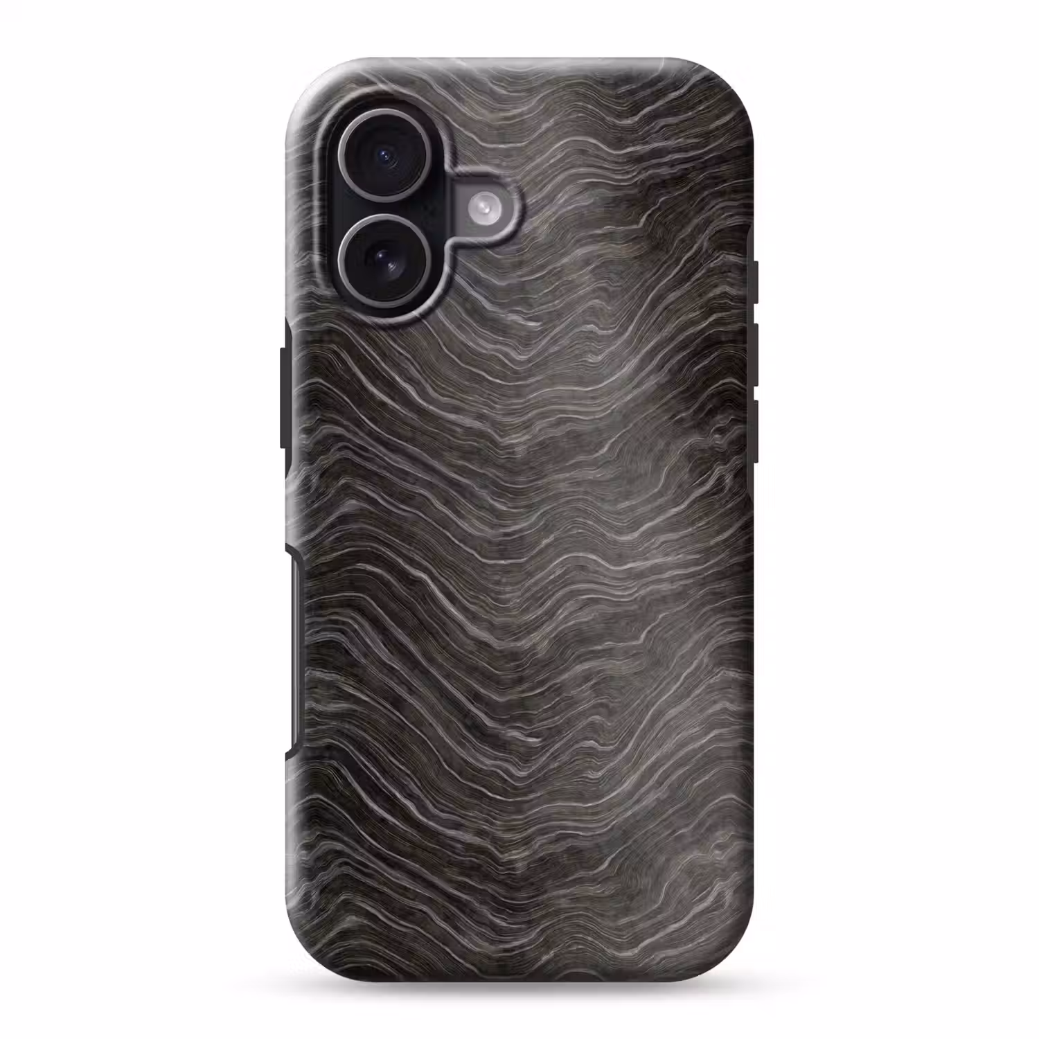 Patroon - Contrast - Antraciet Toughcase MagSafe Apple iPhone 17 klein 1017 -3d