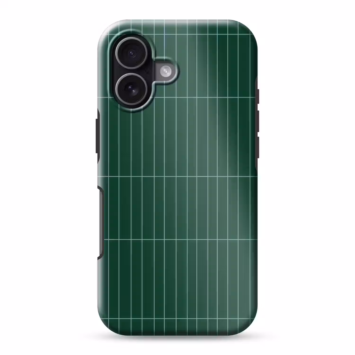 Patroon - Tegels - Donkergroen Toughcase MagSafe Apple iPhone 17 klein 1017 -3d