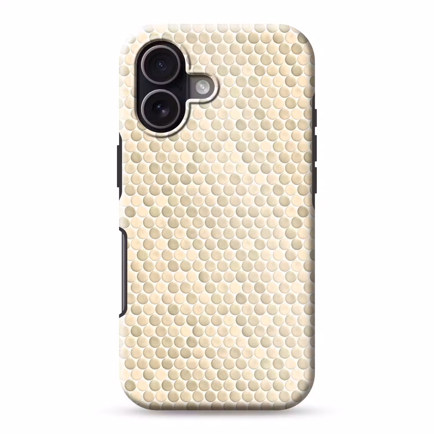 Penny - Mozaïek - Zand Toughcase MagSafe Apple iPhone 17 klein 1017 -3d
