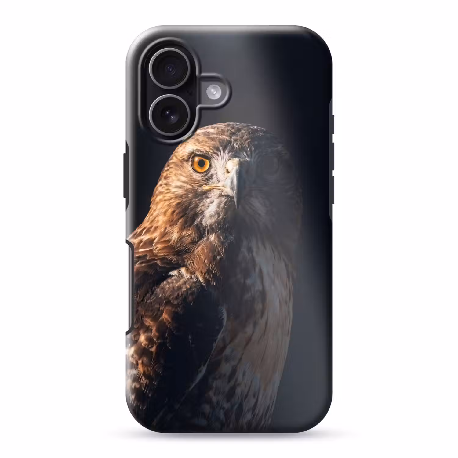 Roofvogel - Buizerd - Bruin Toughcase MagSafe Apple iPhone 17 klein -3d