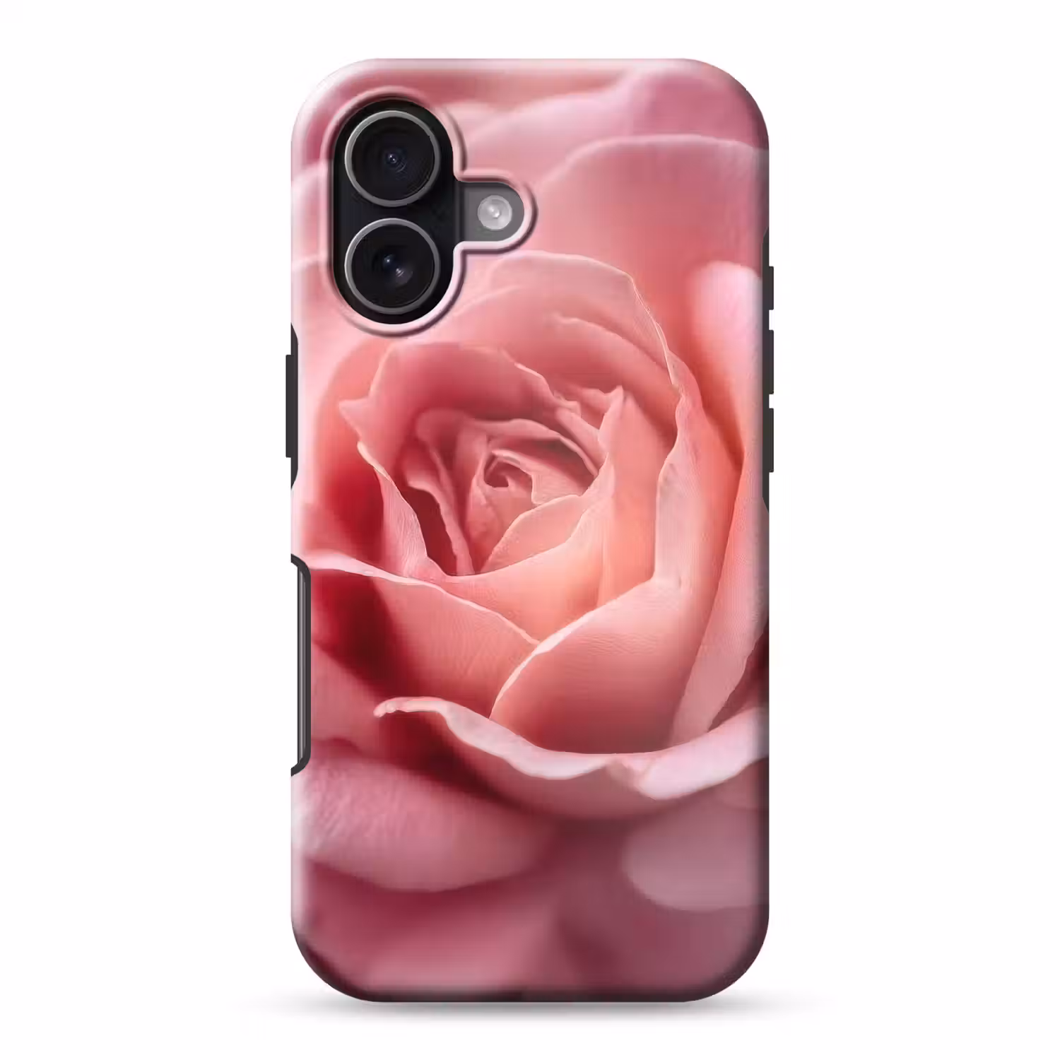 Roze - Roos - Romantisch Toughcase MagSafe Apple iPhone 17 klein -3d