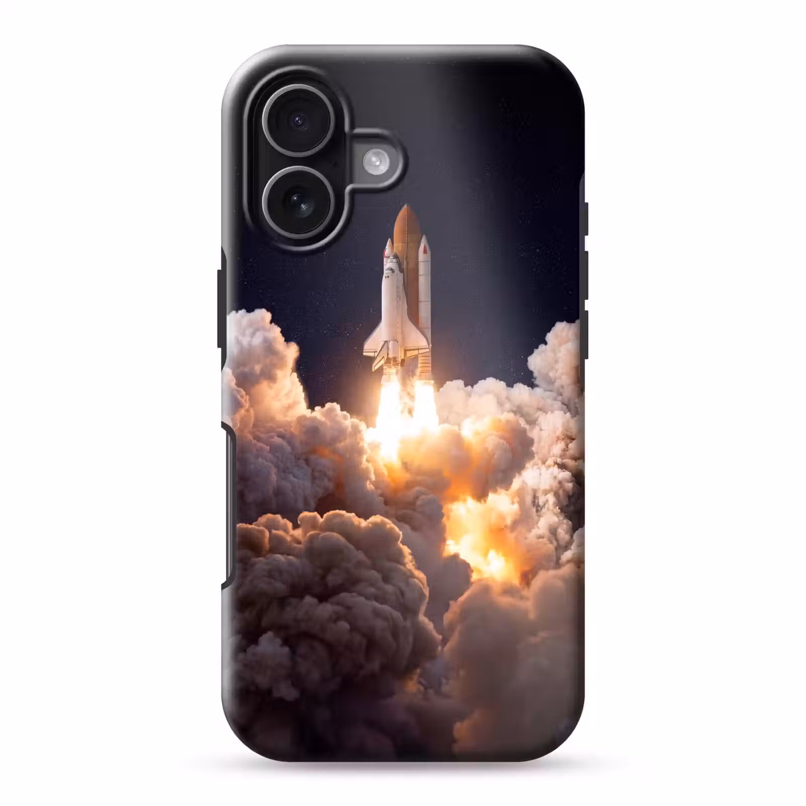 Telefoonhoesje Toughcase - Ruimtevaartuig - Lancering - Sterren - Ruimtevaartuig - Lancering - Sterren Toughcase MagSafe Apple iPhone 17 klein