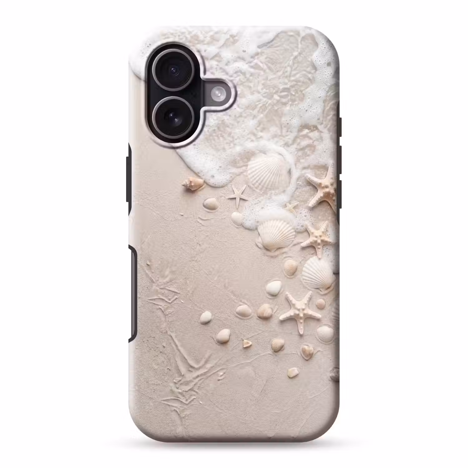 Schelpen - Zeesterren - Strand Toughcase MagSafe Apple iPhone 17 klein -3d