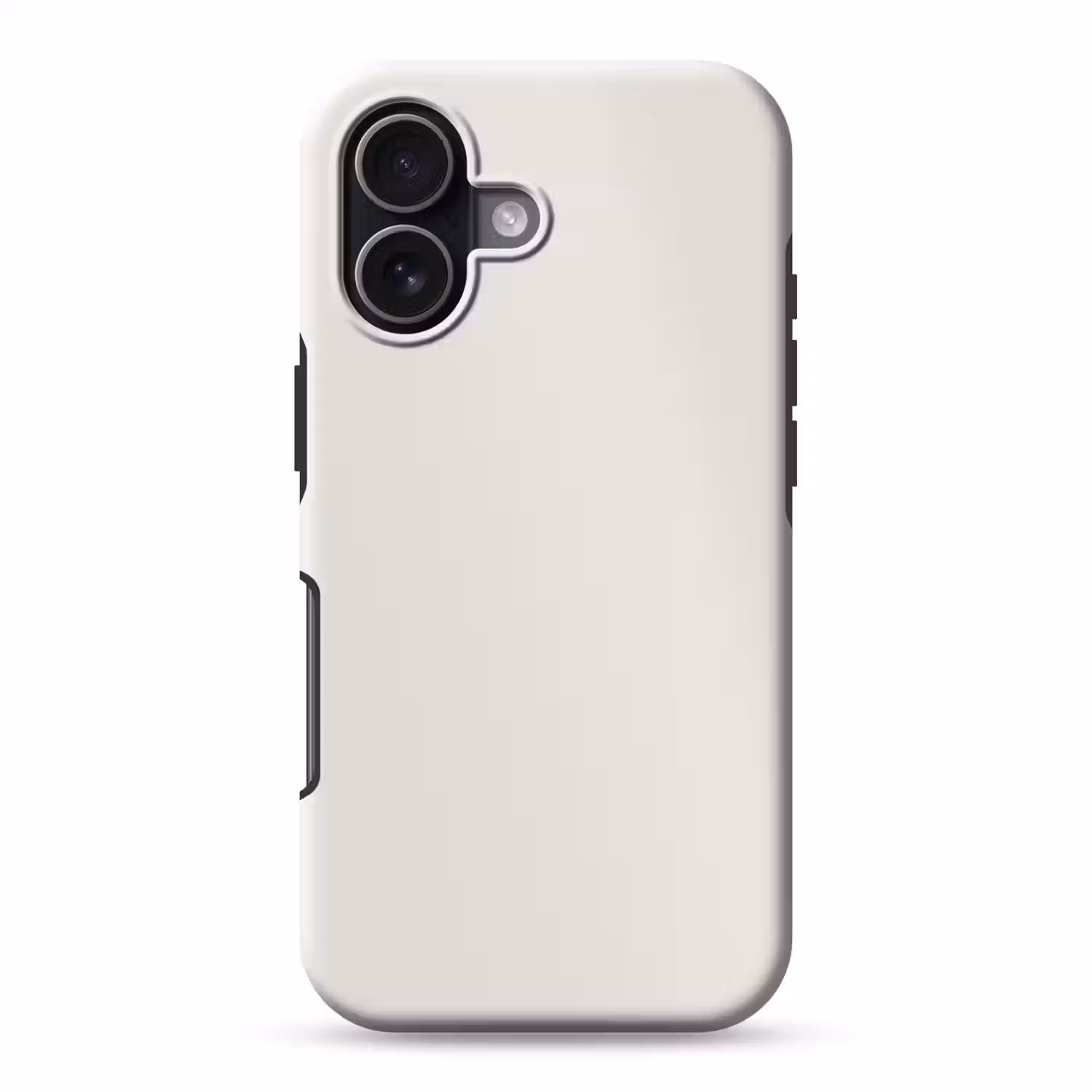 Silent - Sandstone - Grijs Toughcase MagSafe Apple iPhone 17 klein 1017 -3d