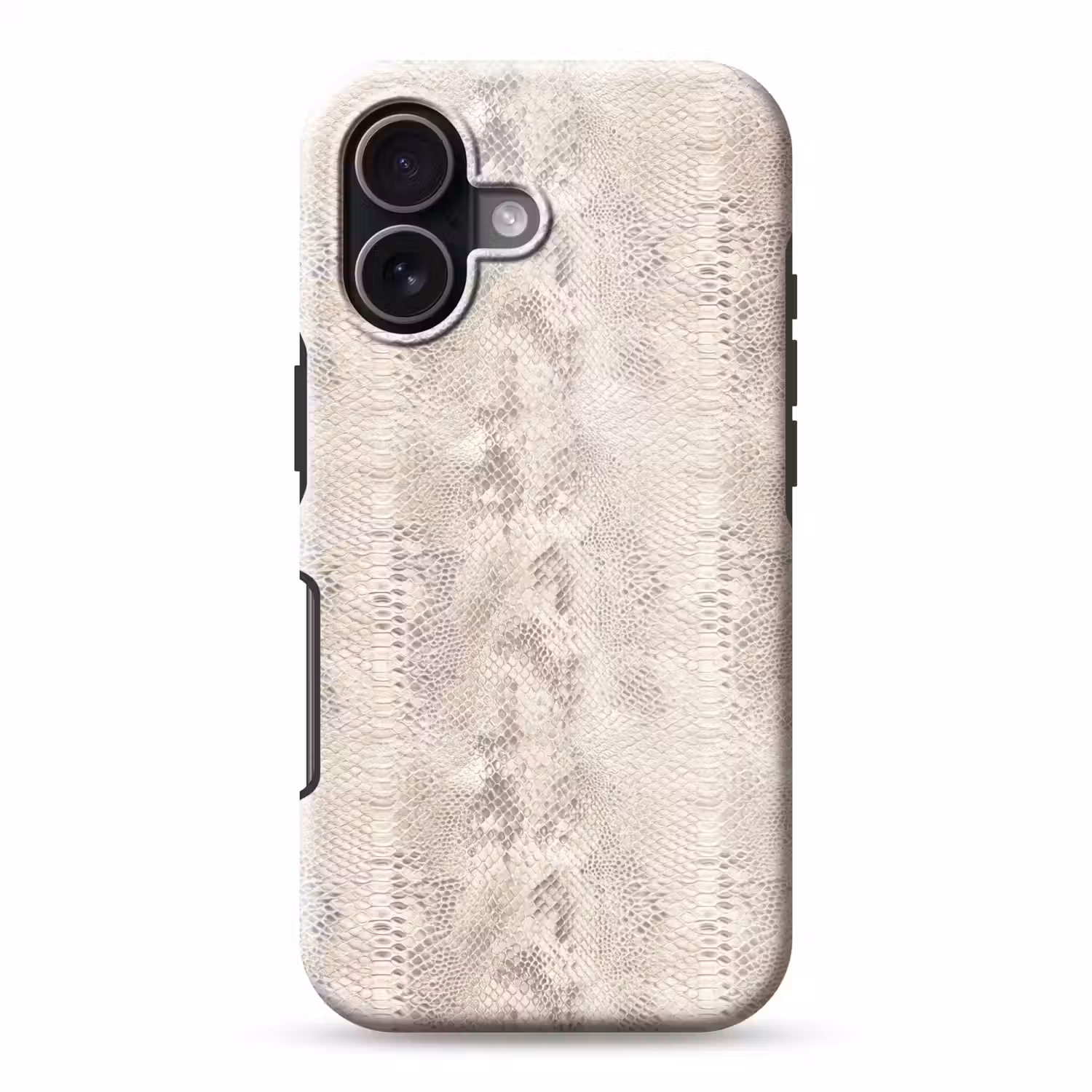 Slang - Patroon - Beige Toughcase MagSafe Apple iPhone 17 klein 1017 -3d
