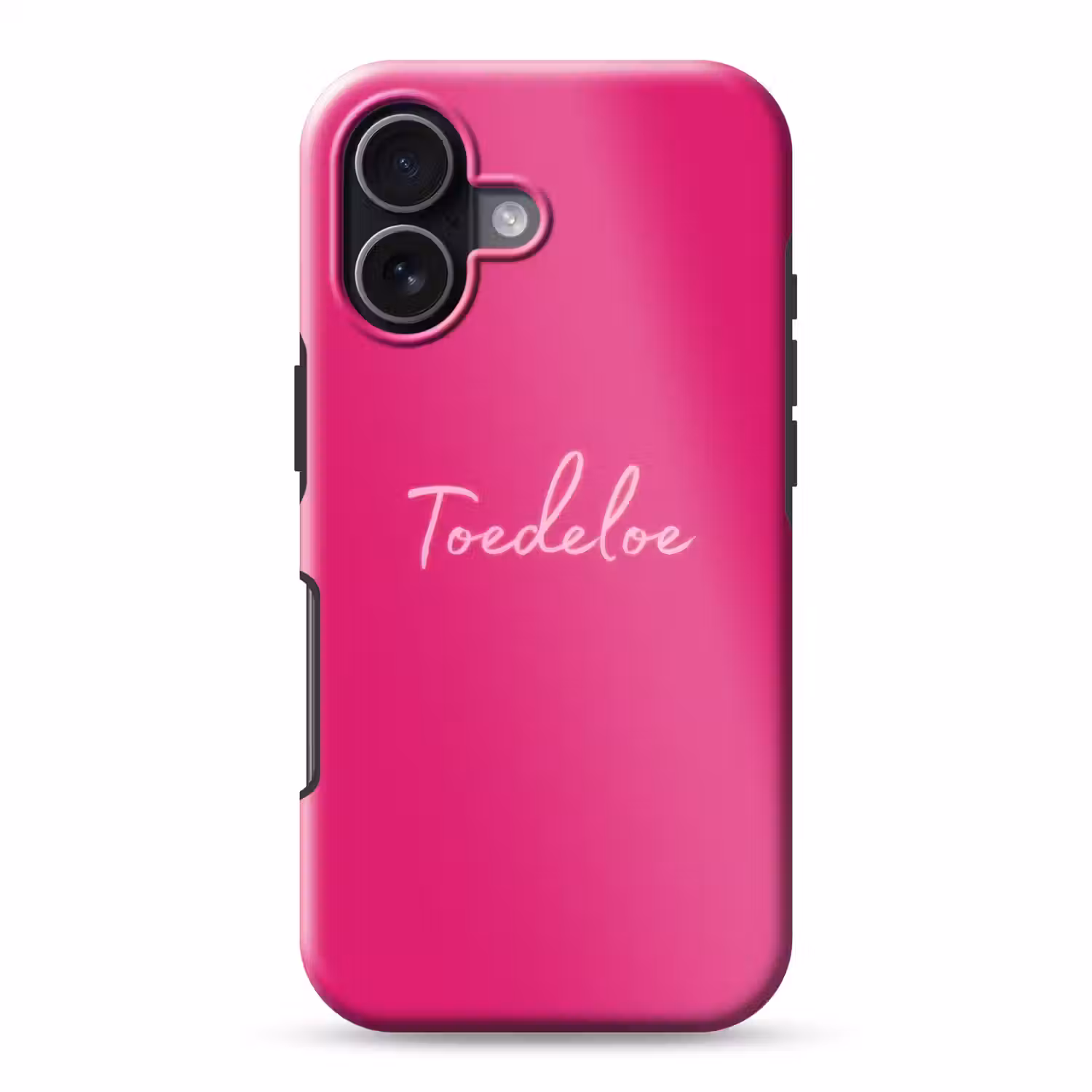 Toedeloe - Roze Toughcase MagSafe Apple iPhone 17 klein -3d
