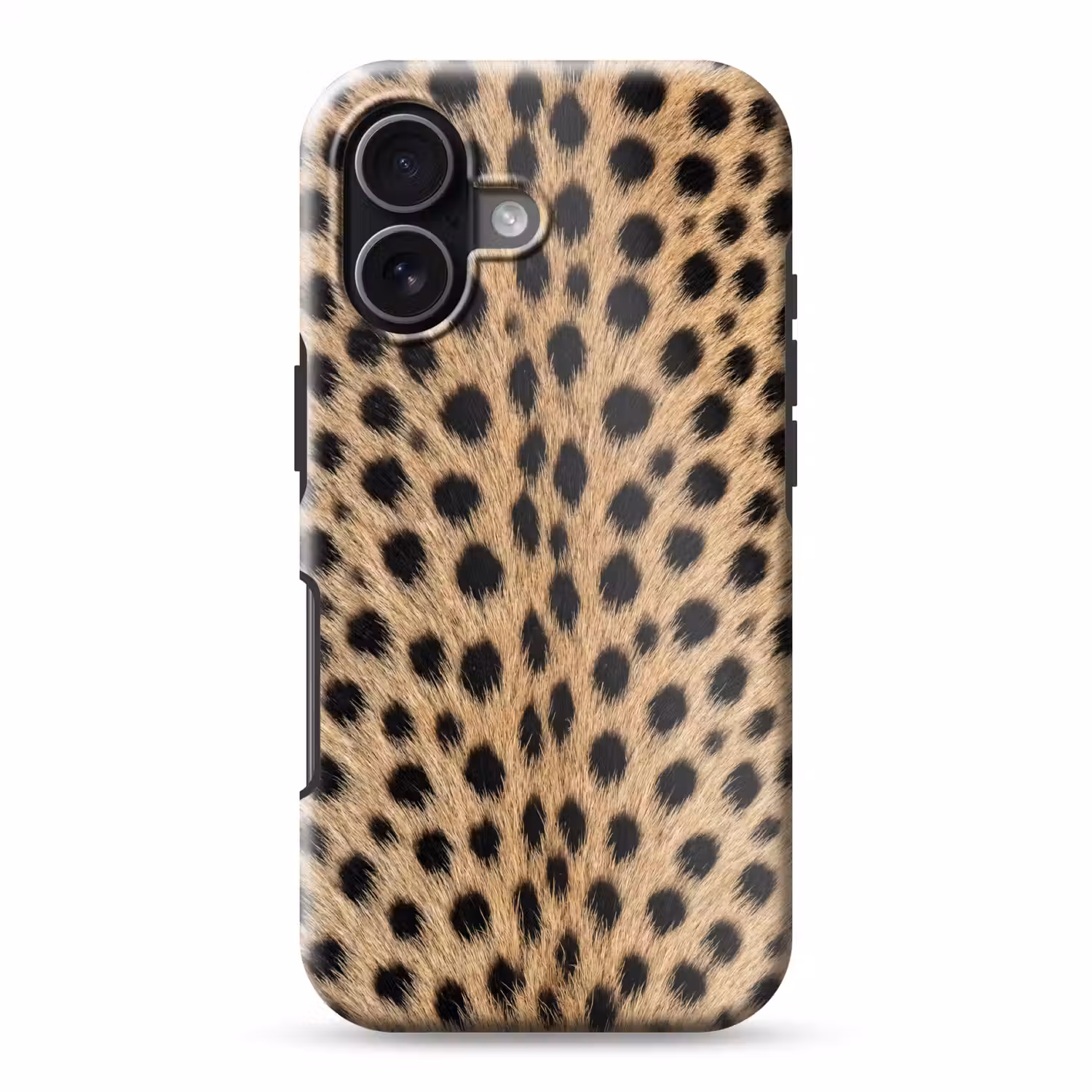 Vacht - Jachtluipaard - Zwart - Wit Toughcase MagSafe Apple iPhone 17 klein -3d