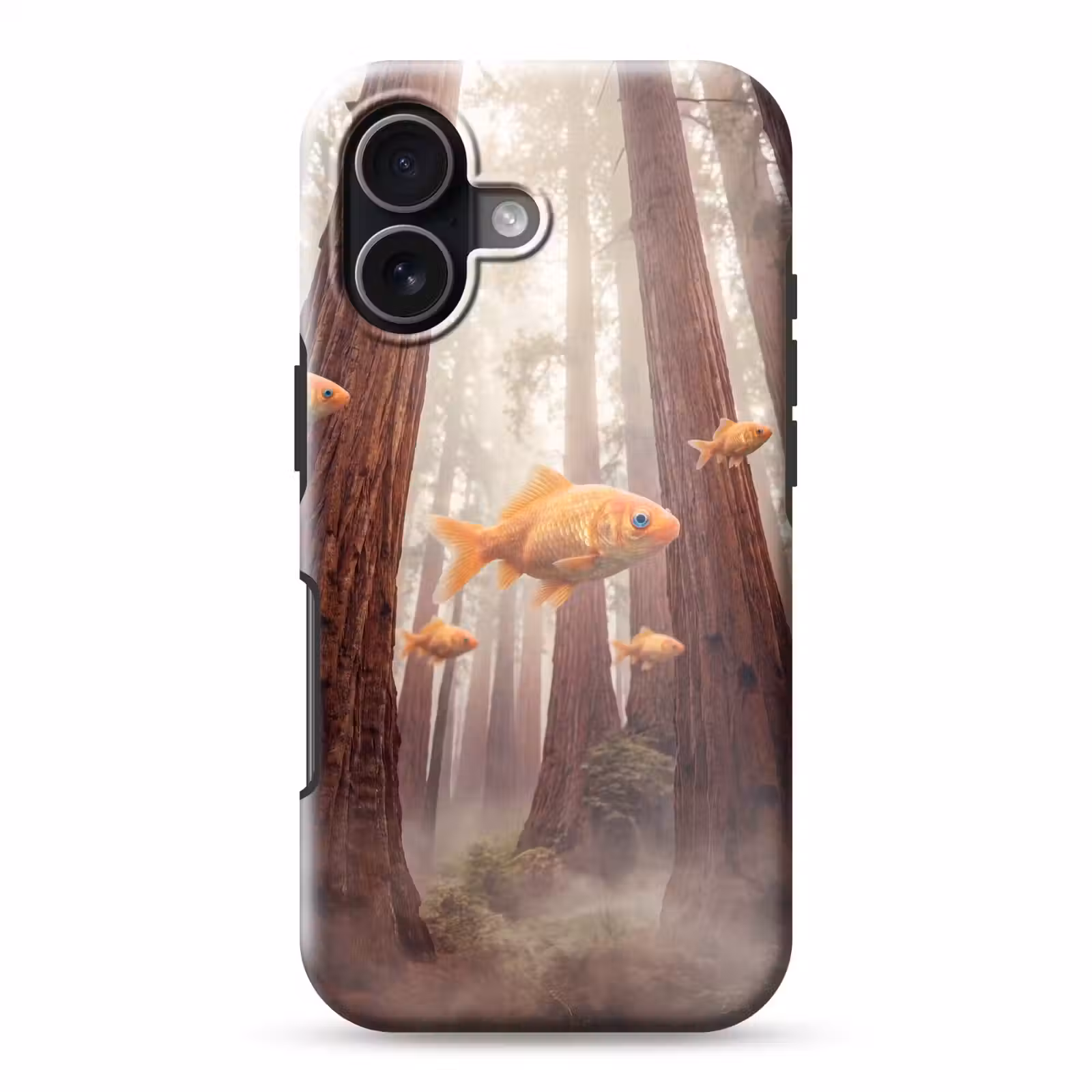 Telefoonhoesje Toughcase - Vis - Bos - Fantasie - Vis - Bos - Fantasie Toughcase MagSafe Apple iPhone 17 klein