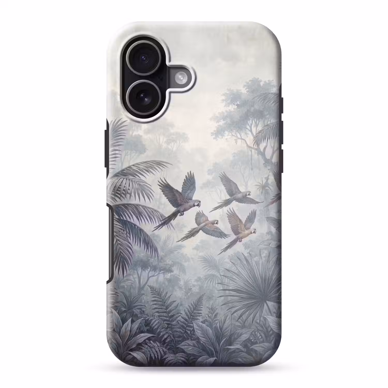 Vogel - Vliegend - Jungle - Vintage - Dieren Toughcase MagSafe Apple iPhone 17 klein -3d