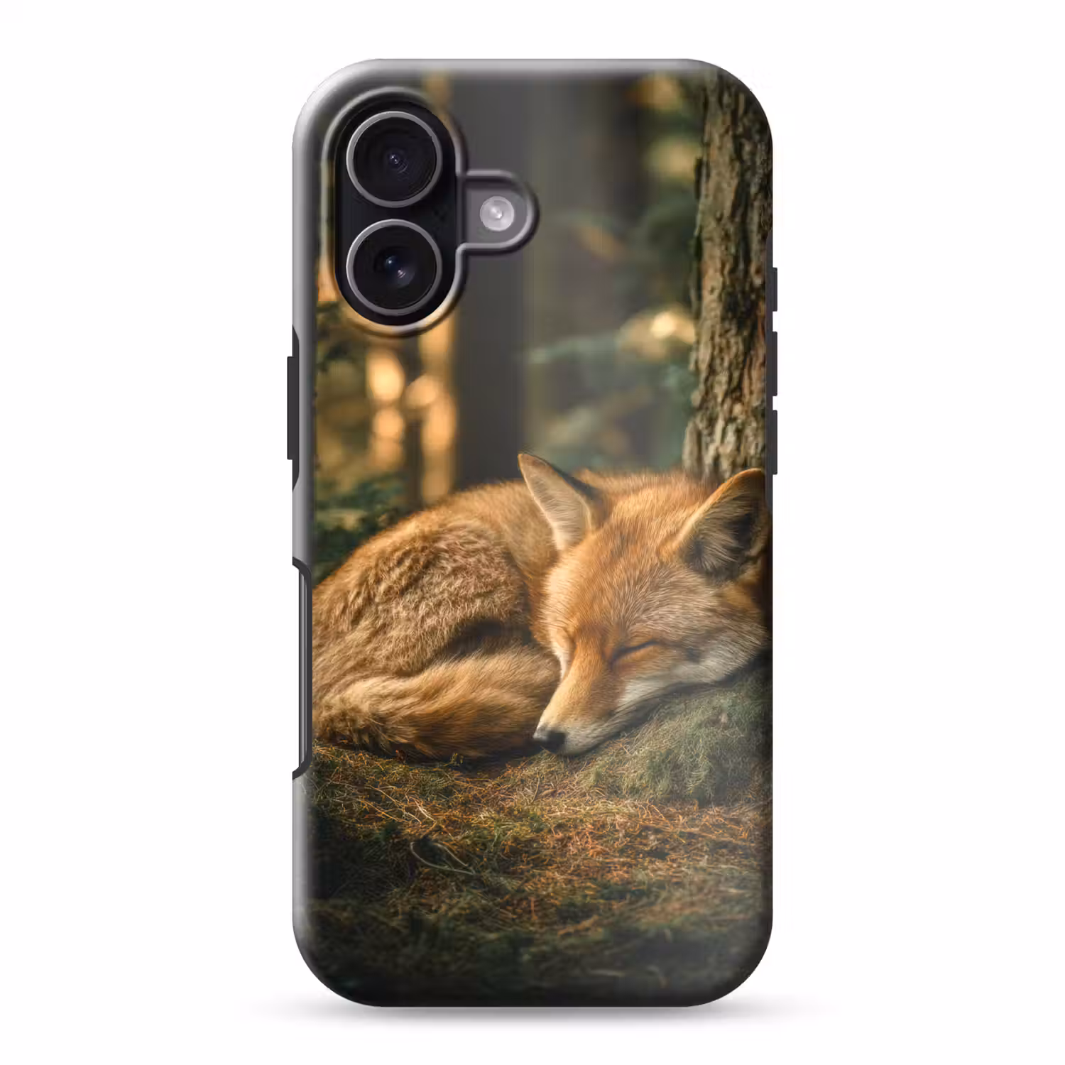 Vos - Bos - Slapen Toughcase MagSafe Apple iPhone 17 klein -3d