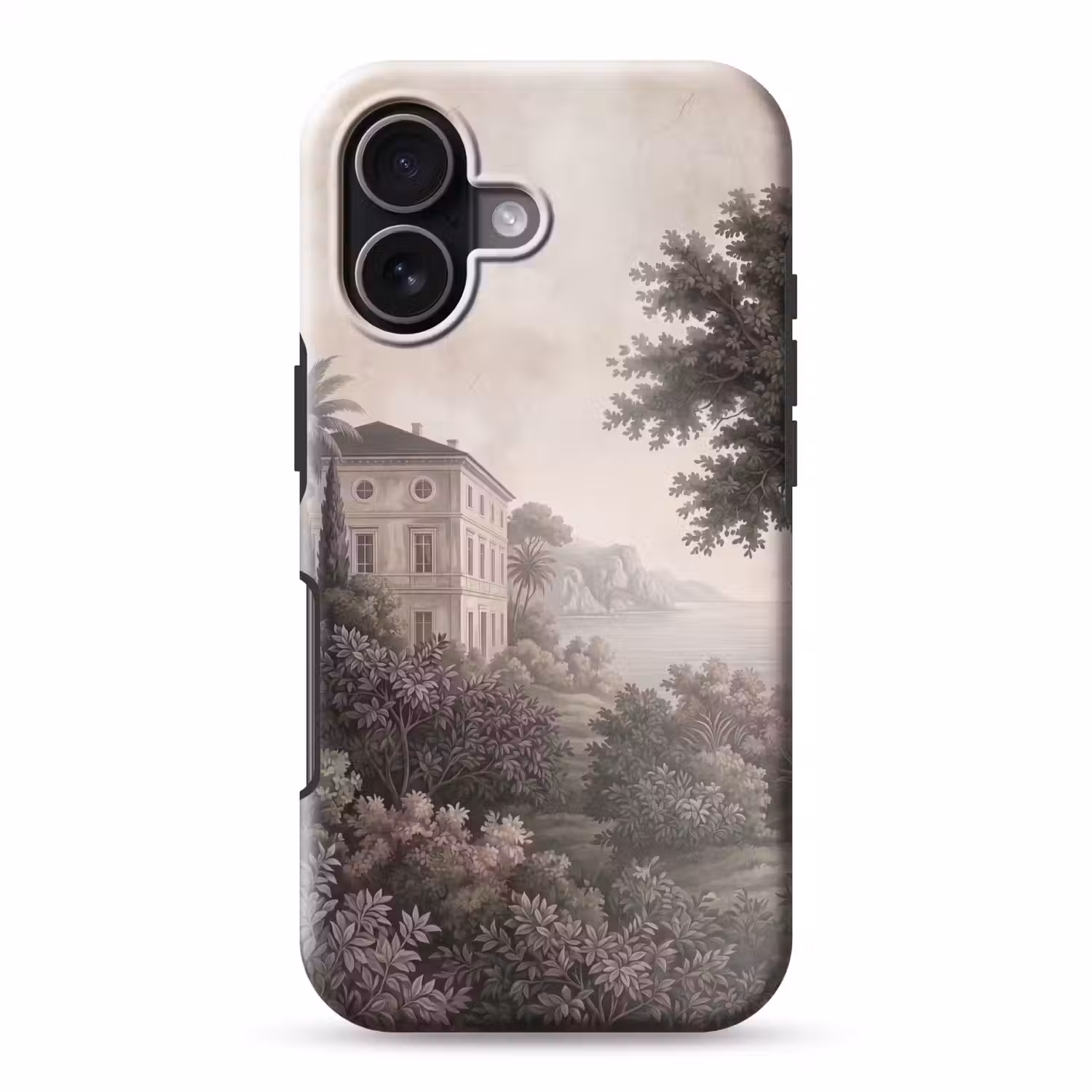 Zee - Villa - Beige Toughcase MagSafe Apple iPhone 17 klein -3d