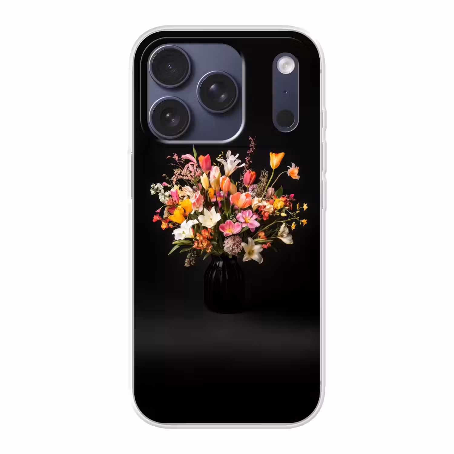 Vaas - Bloemen - Tulpen Telefoonhoesje iPhone 17 Pro klein -3d