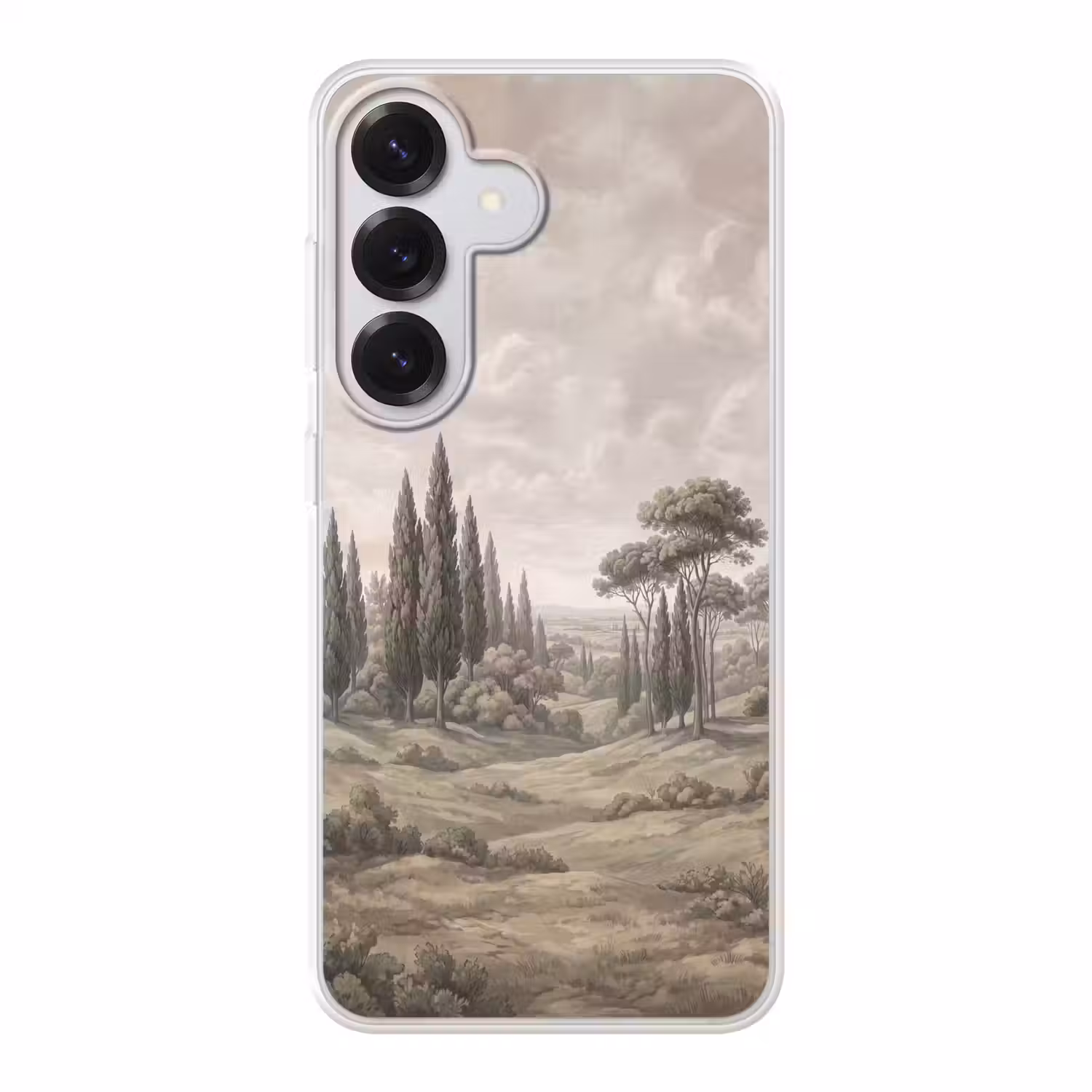 Vallei - Bos - Natuur - Groen Telefoonhoesje Samsung Galaxy S26 klein -3d