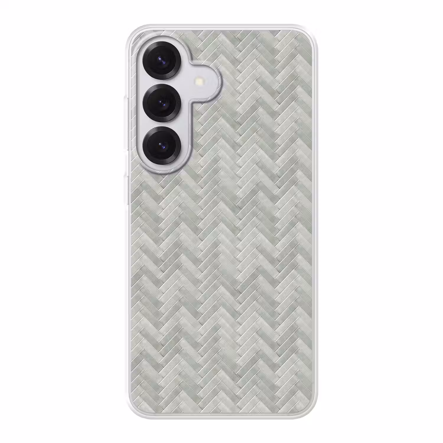 Visgraat - Wandtegel - Grijs Telefoonhoesje Samsung Galaxy S26 klein 975 -3d